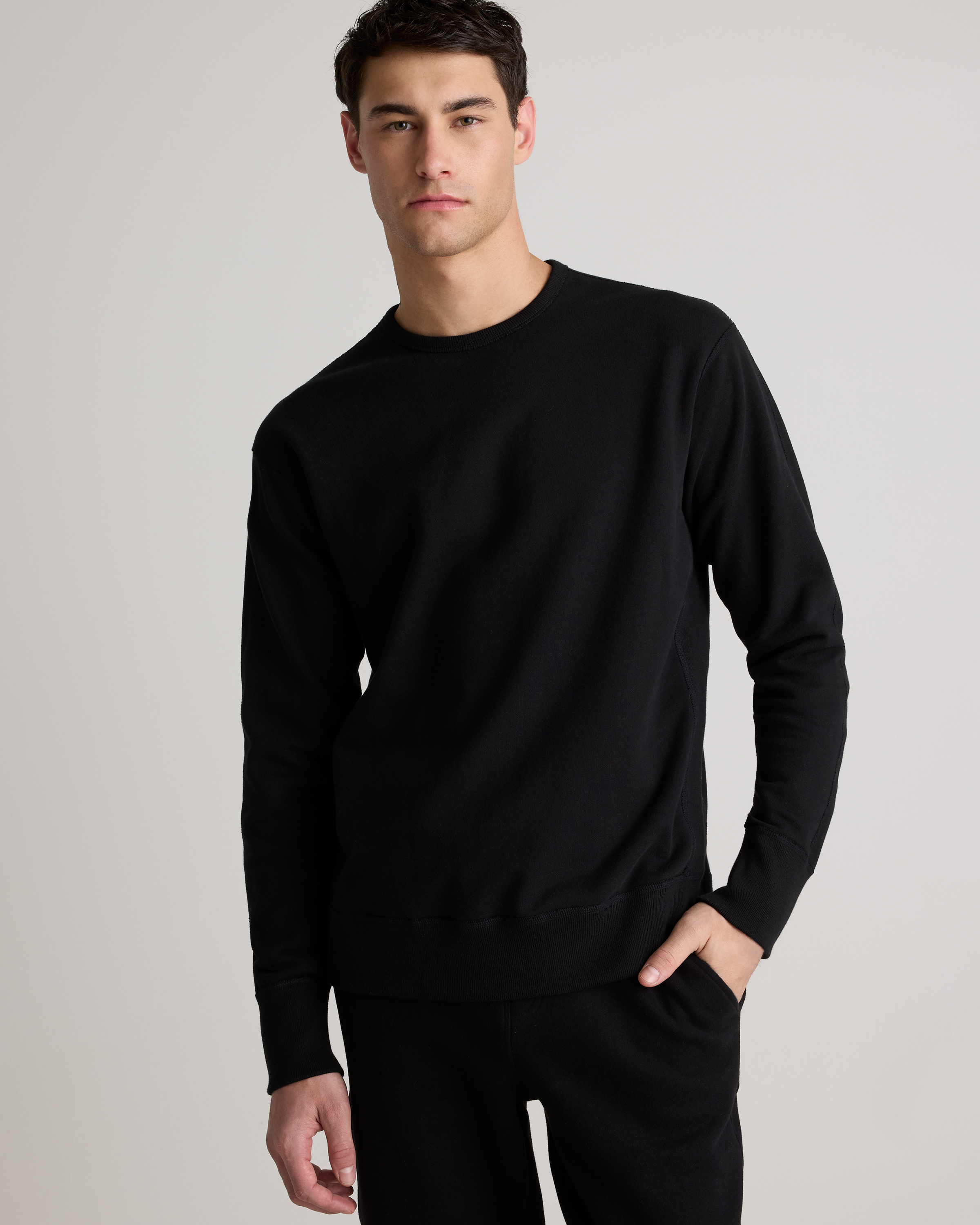 Organic Midweight French Terry Crewneck — Image 7