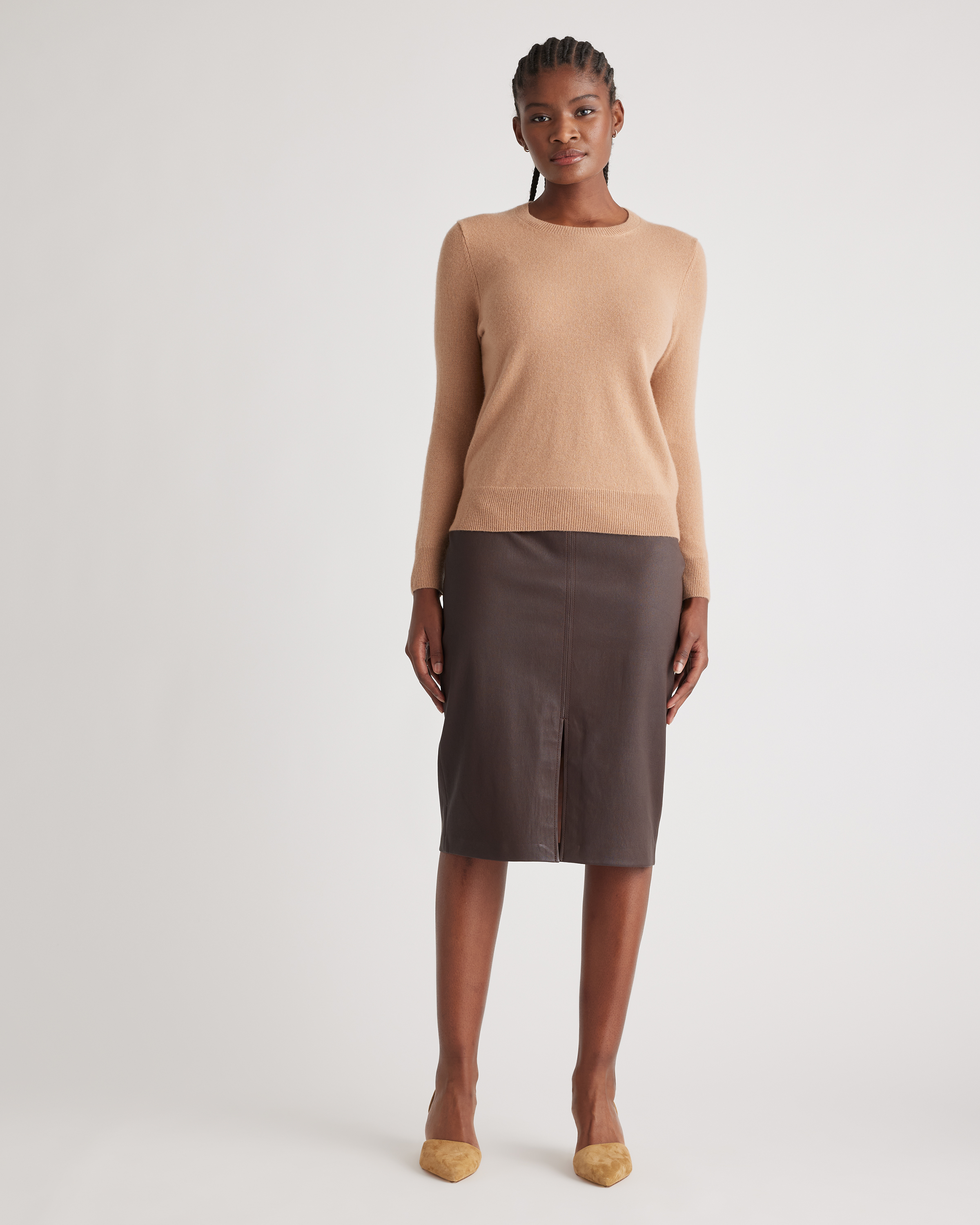Mongolian Spring Cashmere Crewneck Sweater — Image 24
