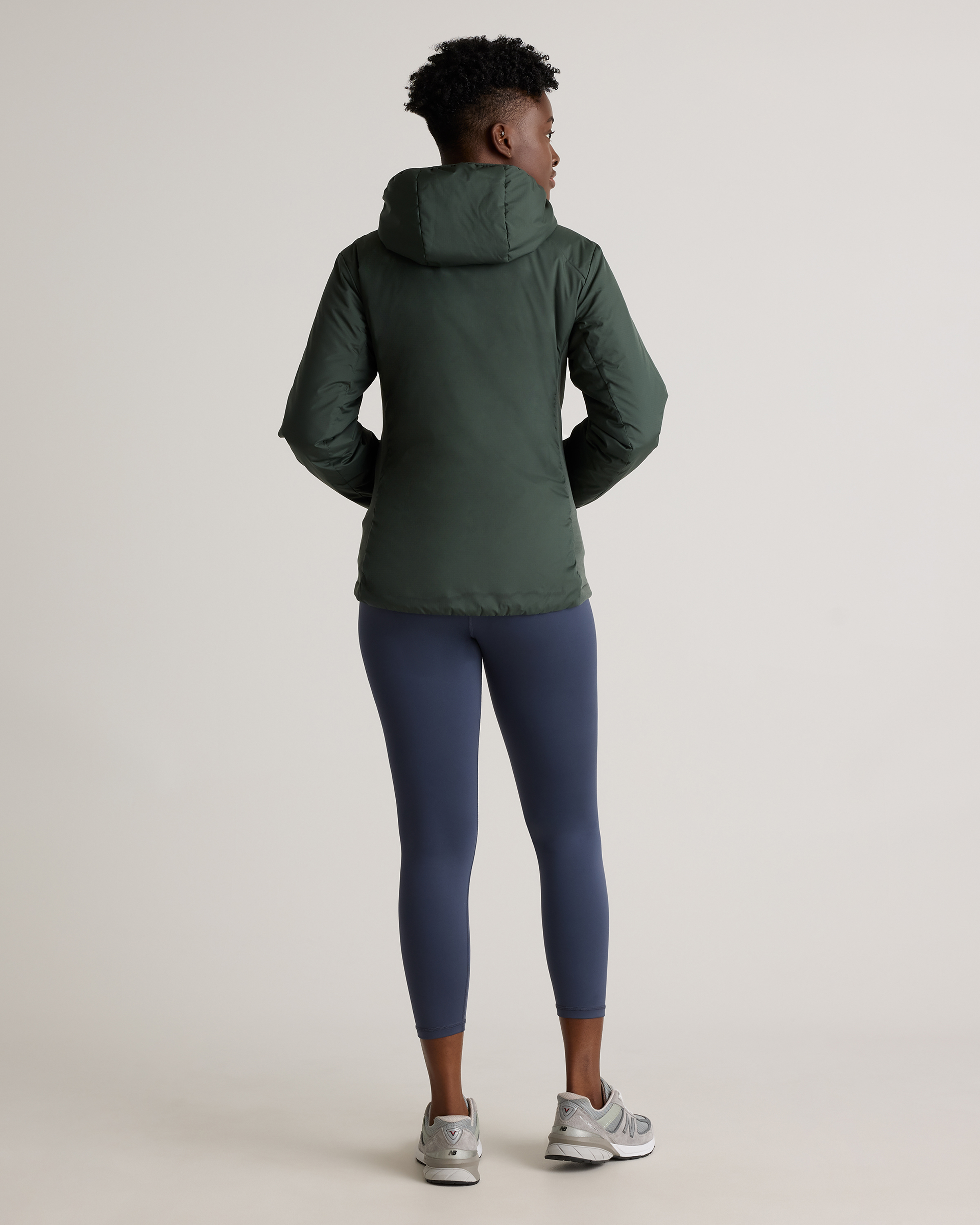 Hybrid Insulated Lightweight Hooded Jacket — Image 7