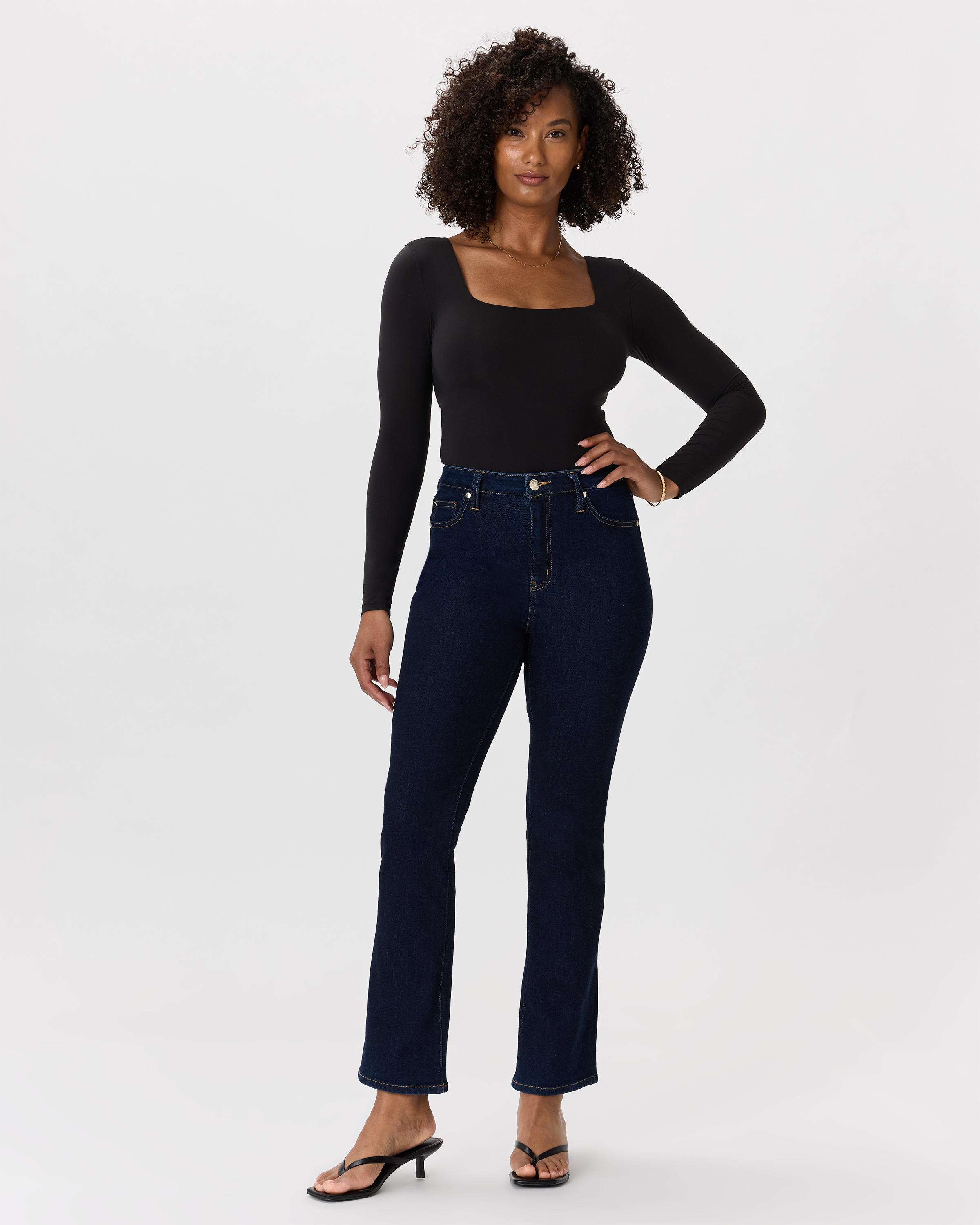 Bella Stretch Kick Flare Jeans — Image 134