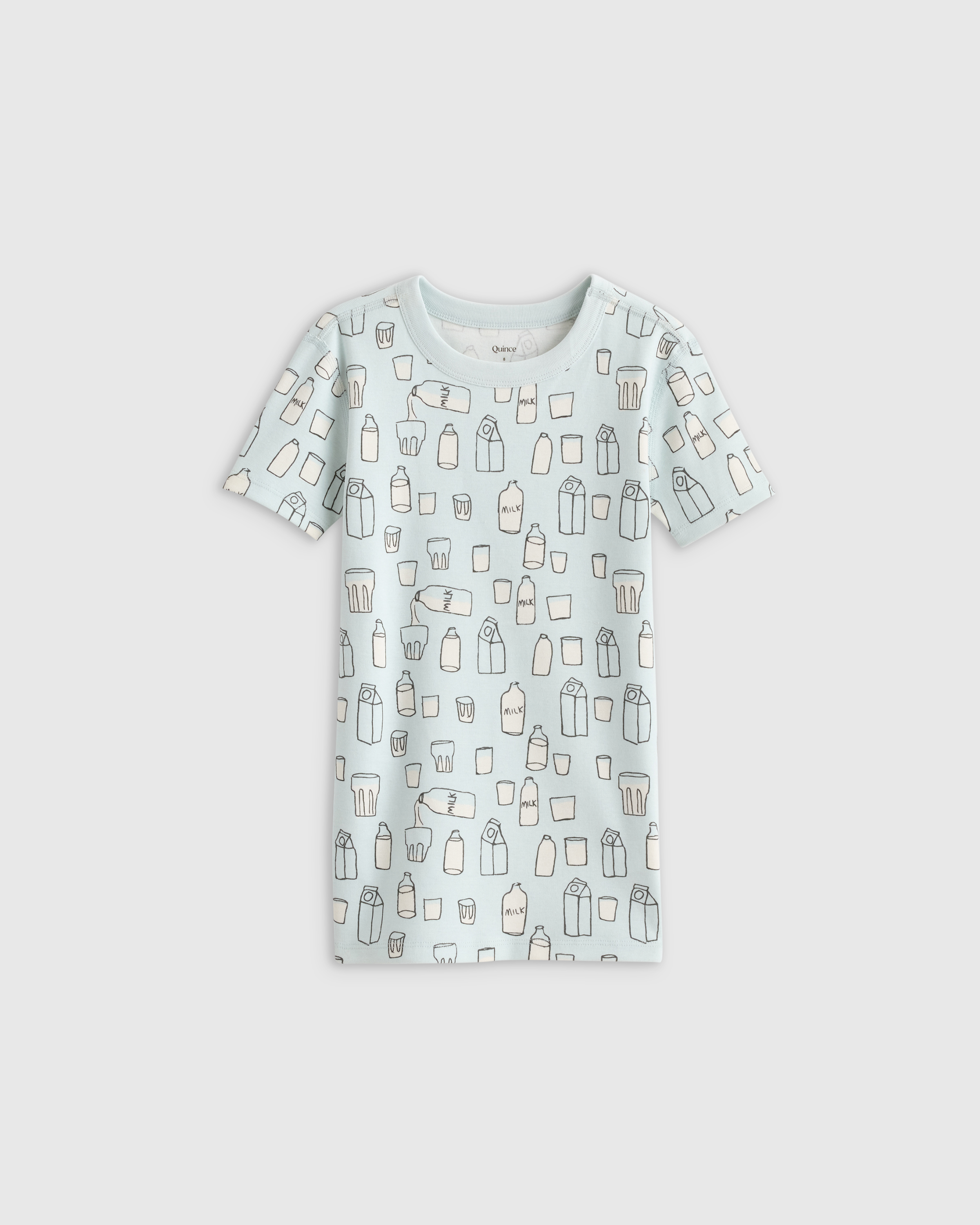 100% Organic Cotton Short Sleeve and Shorts Pajama Set — Image 10