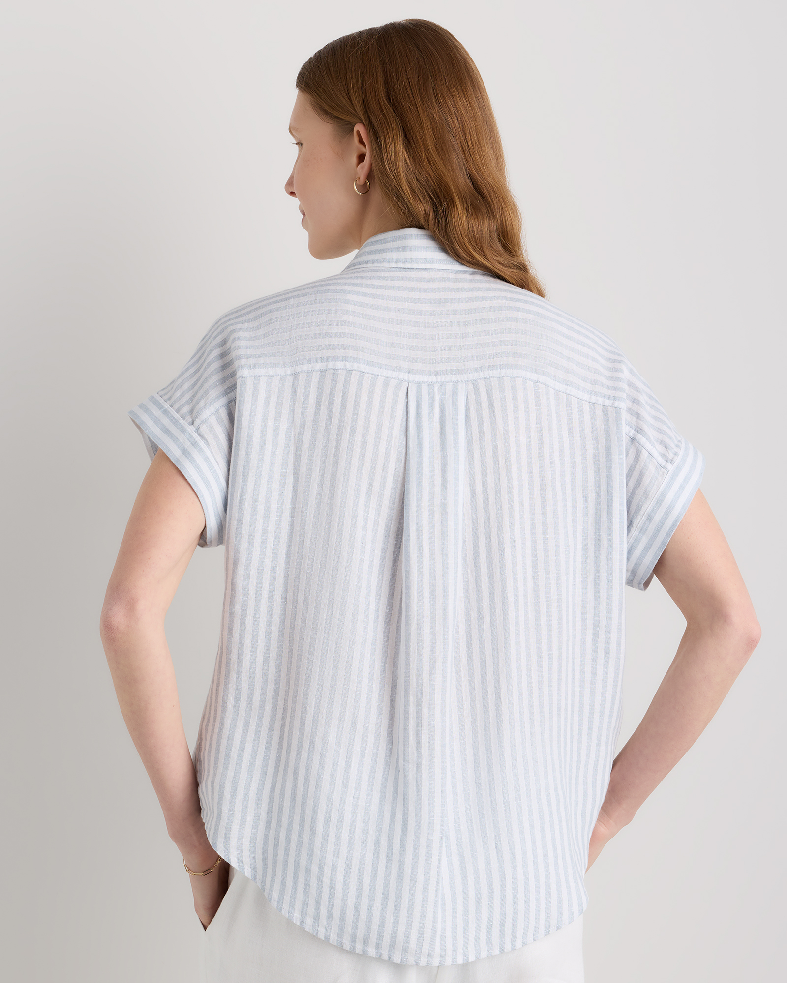 100% European Linen Camp Shirt — Image 32