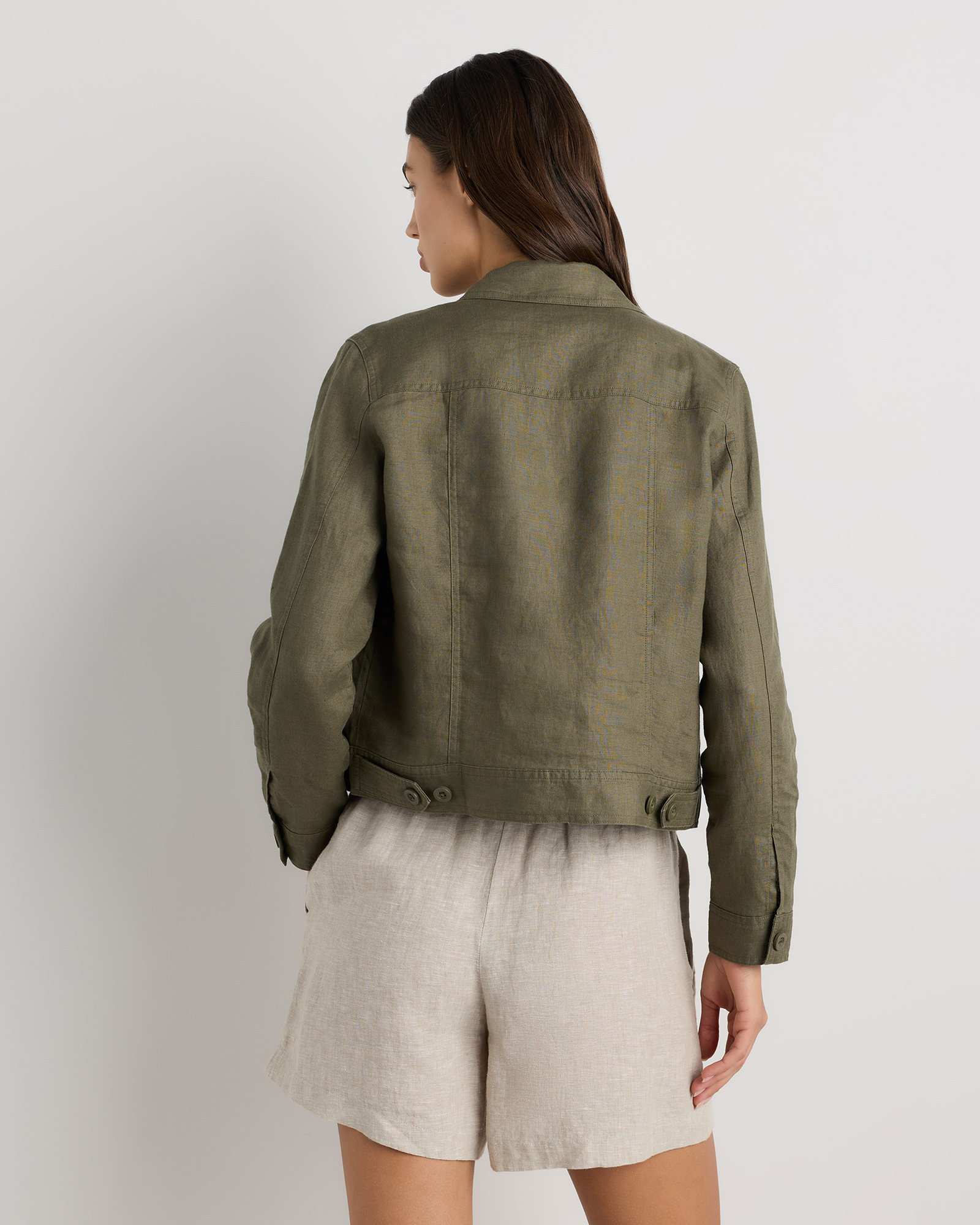100% European Linen Jacket — Image 22