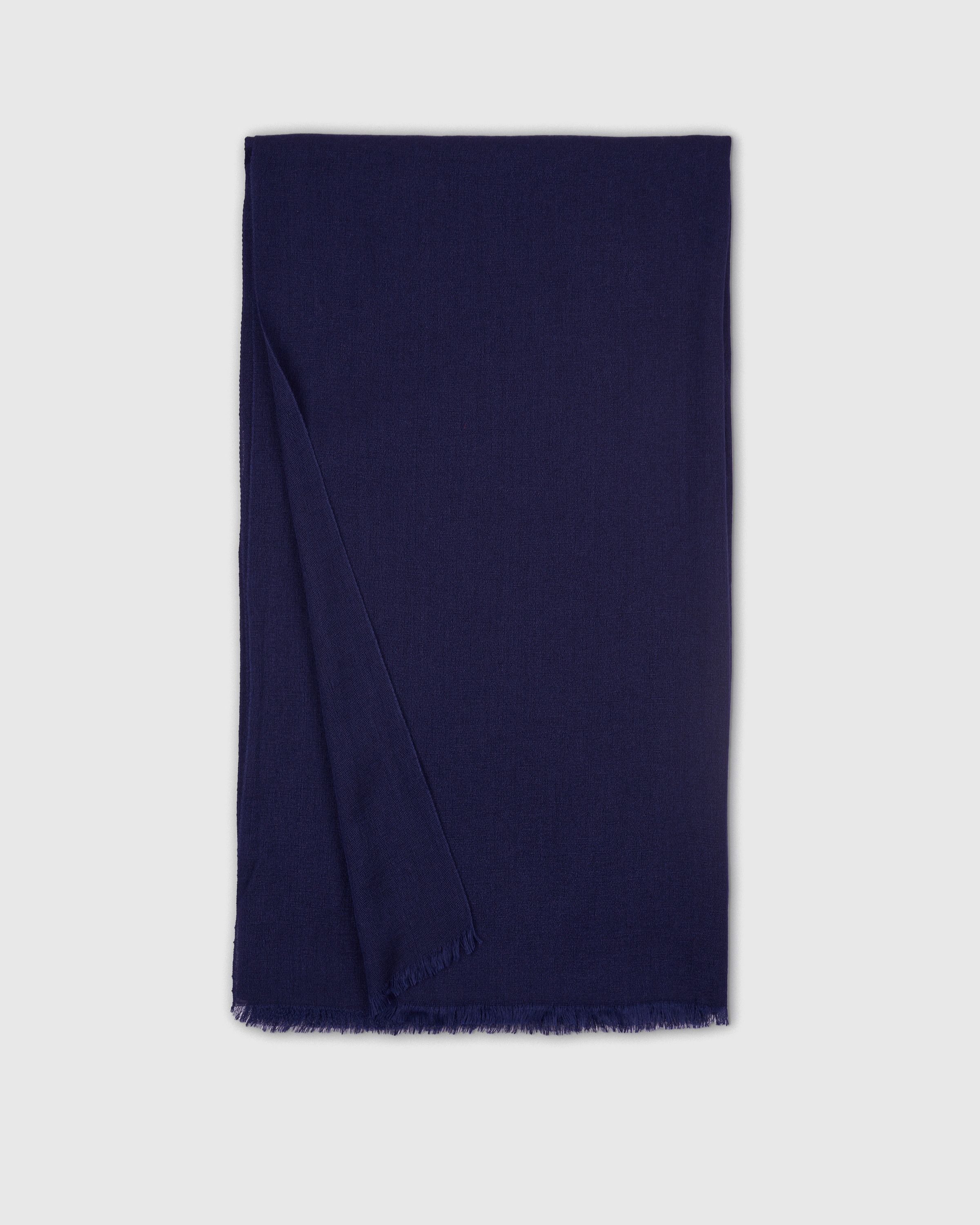 Featherweight Cashmere Silk Frayed Edge Scarf — Image 30