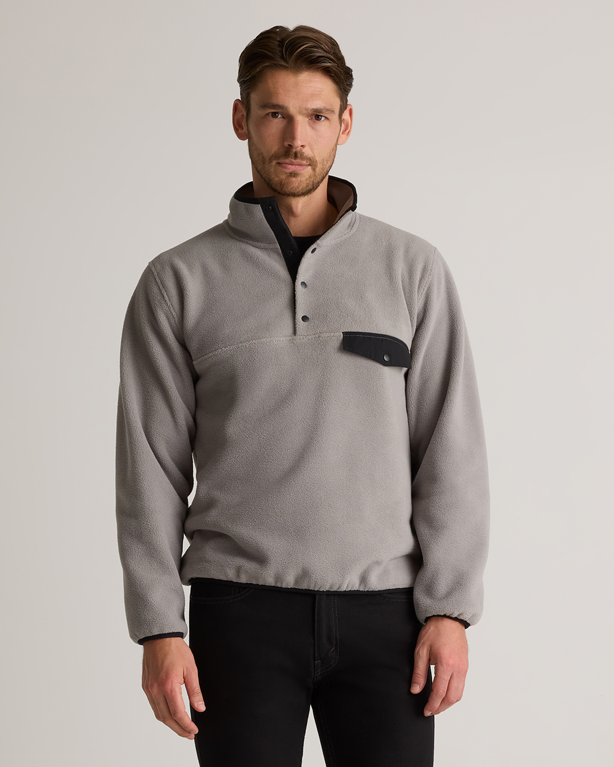 Polar Fleece Snap Pullover — Image 5