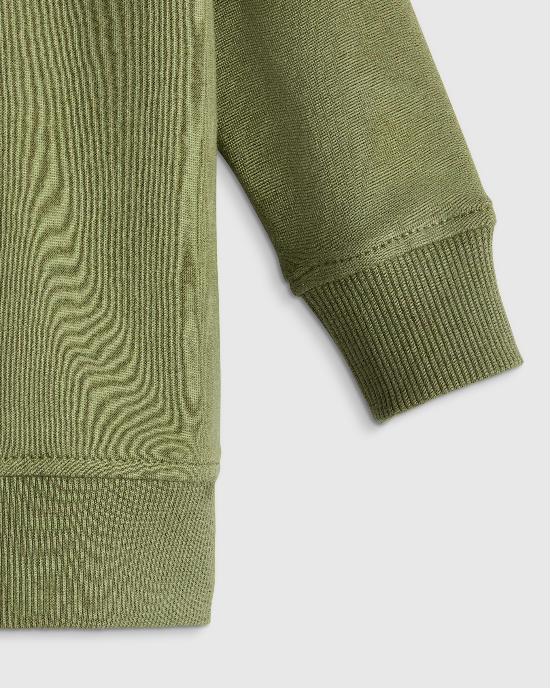 Organic Cotton French Terry Crew Neck Sweatshirt — Image 3