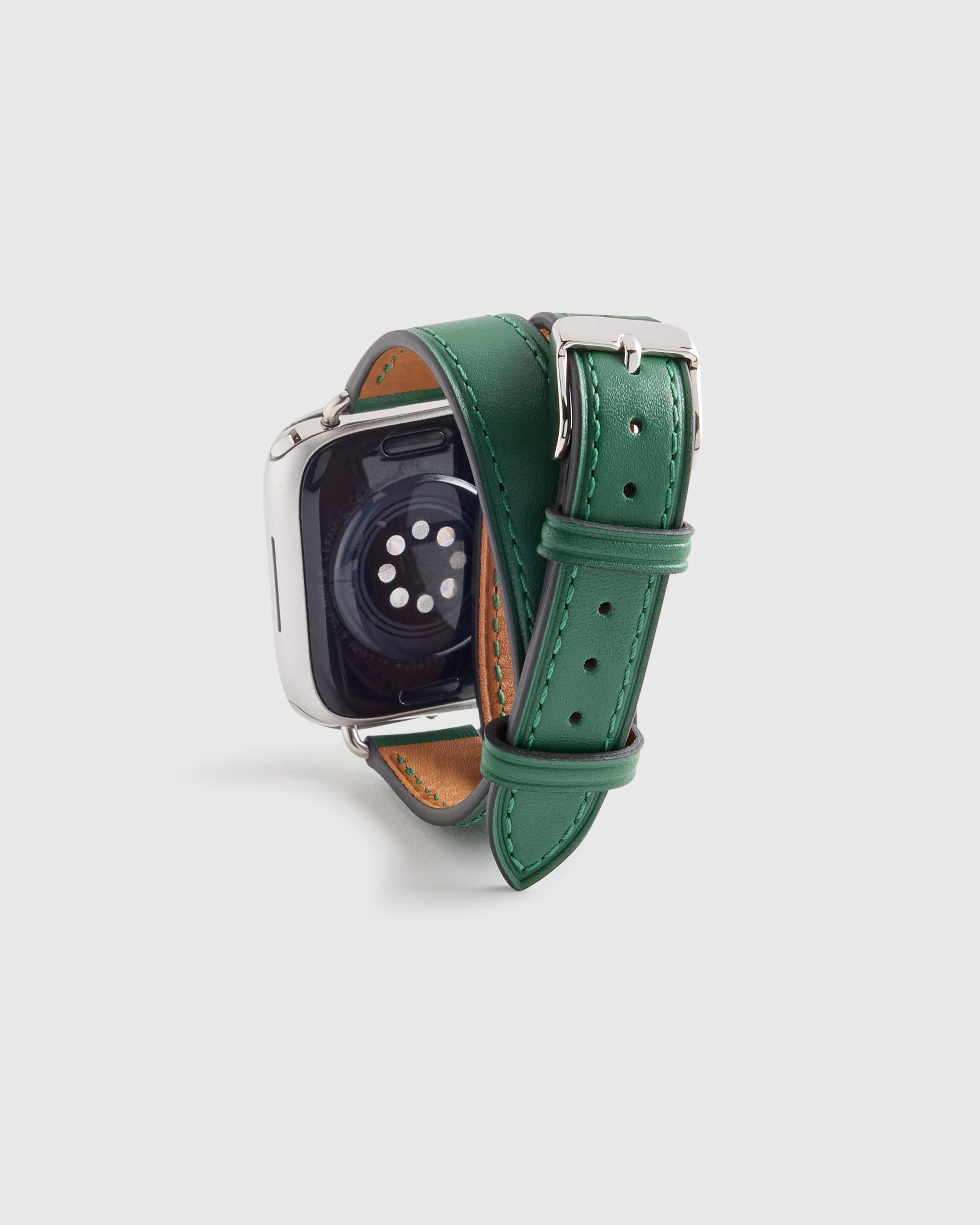 Leather Double Wrap Smartwatch Band — Image 11