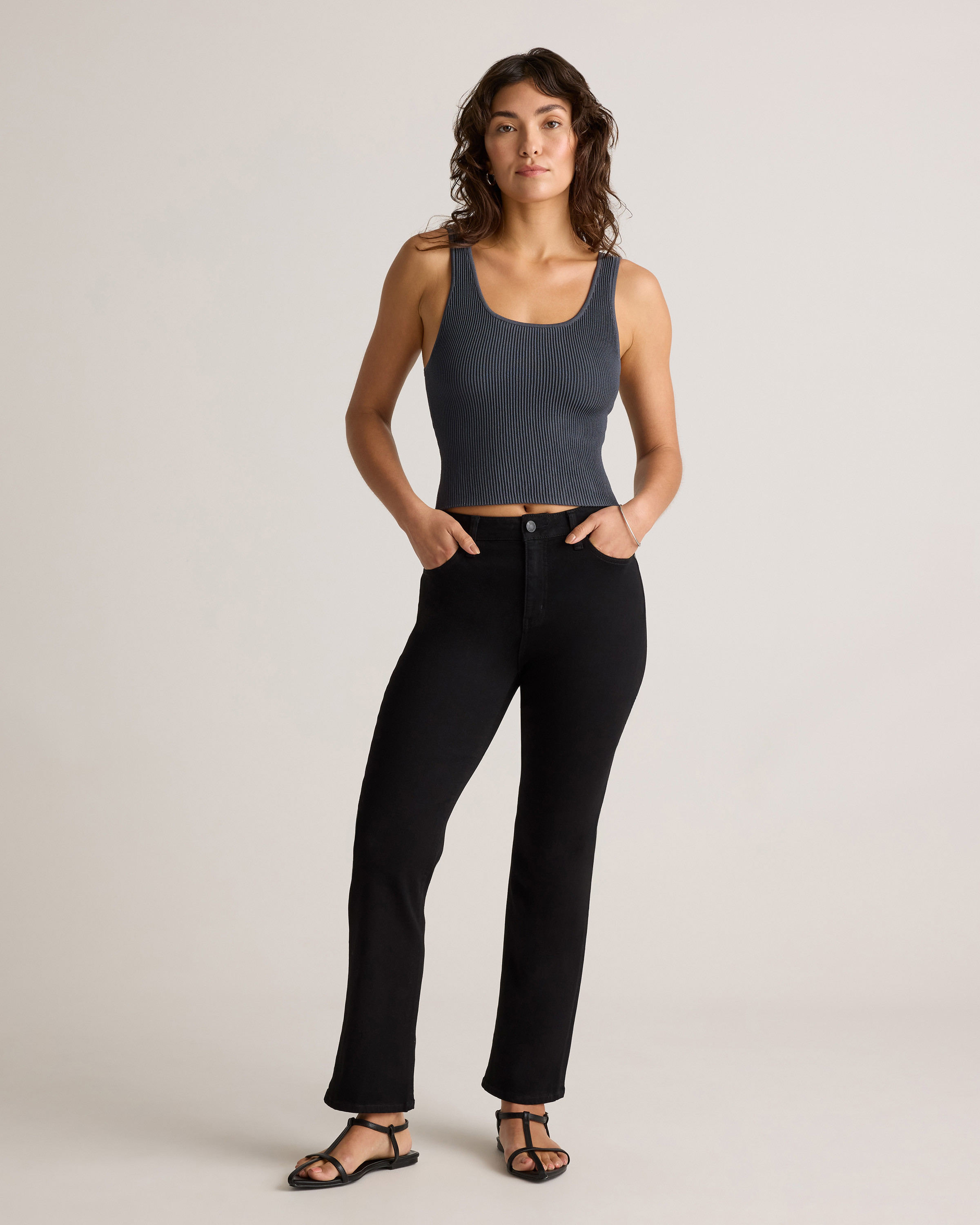 Bella Stretch Kick Flare Jeans — Image 176