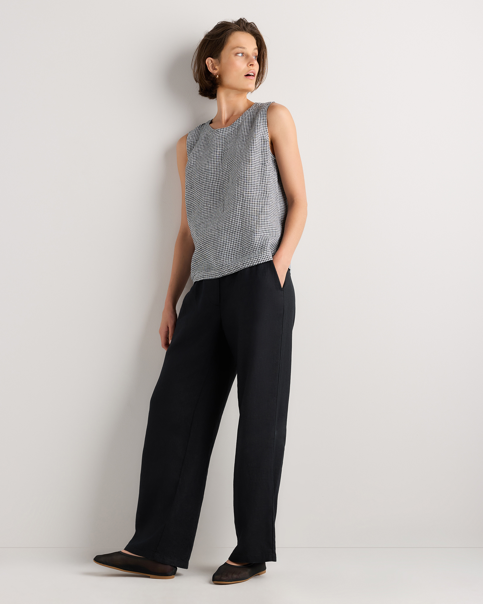 100% European Linen Tank — Image 52