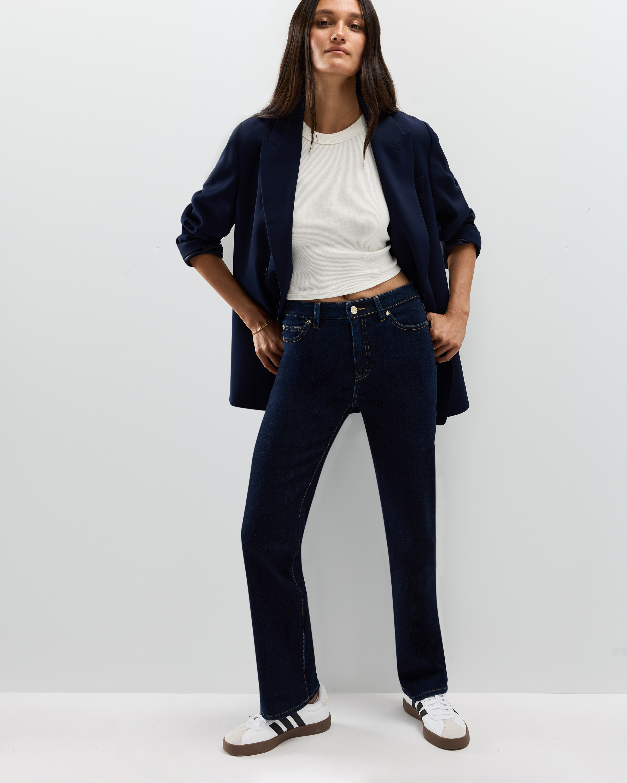 Bella Stretch Straight Jeans — Image 126
