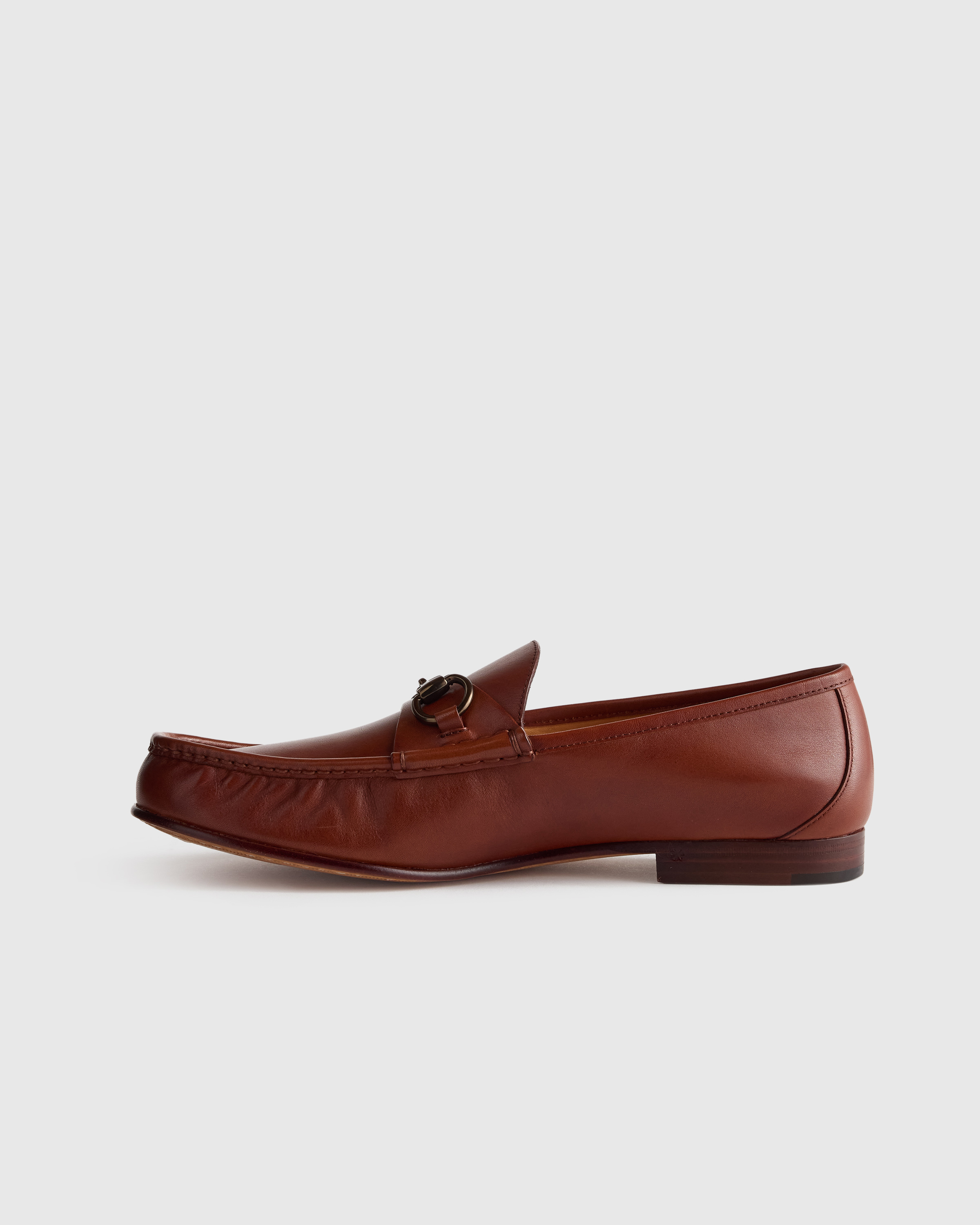 Calfskin Leather Horsebit Loafer — Image 20