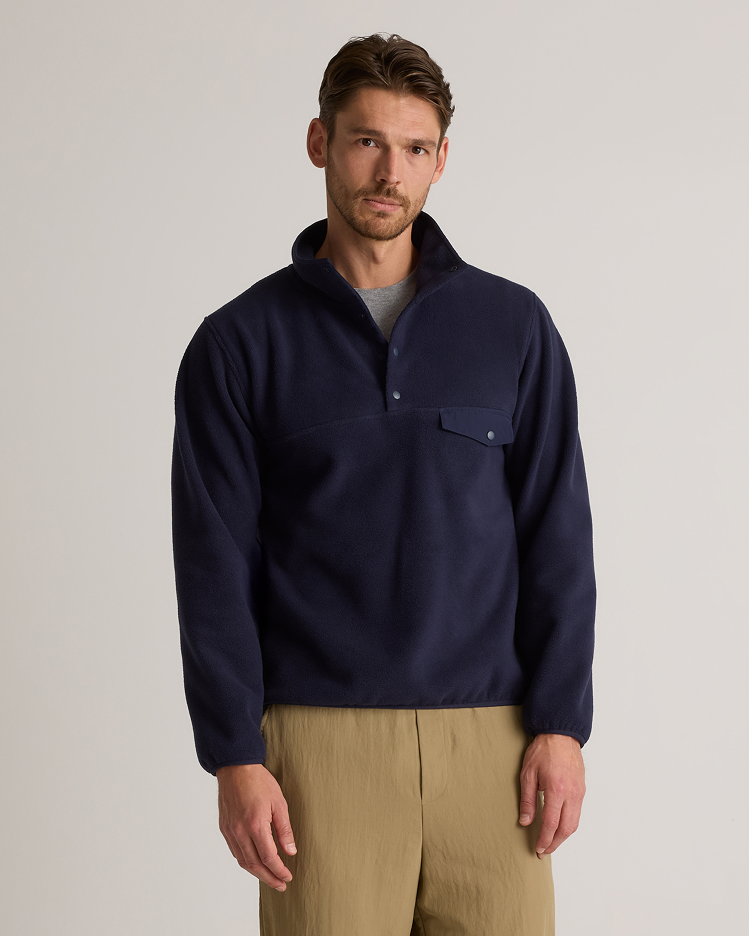 Polar Fleece Snap Pullover — Image 8