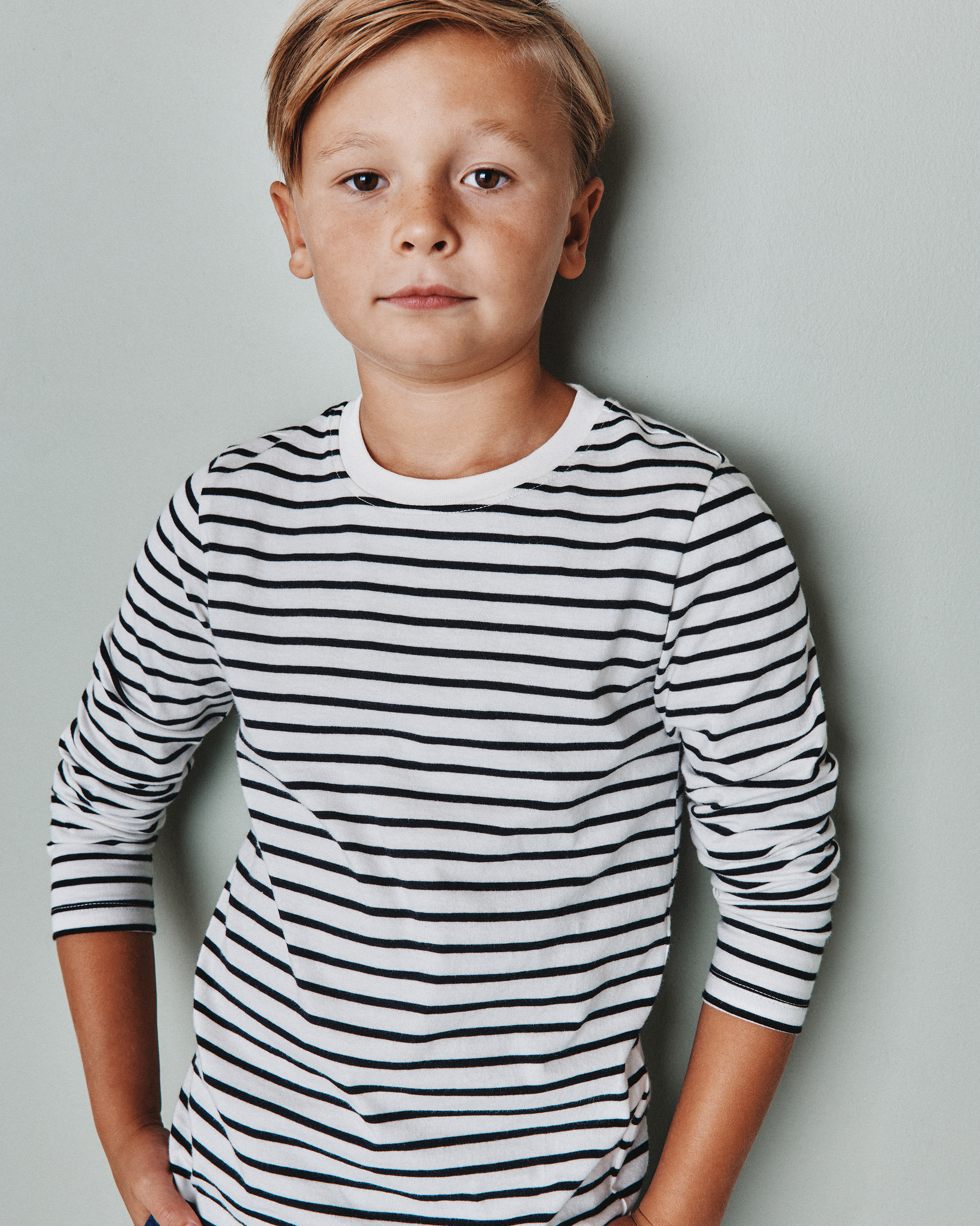 100% Organic Cotton Jersey Long Sleeve Tee — Image 5