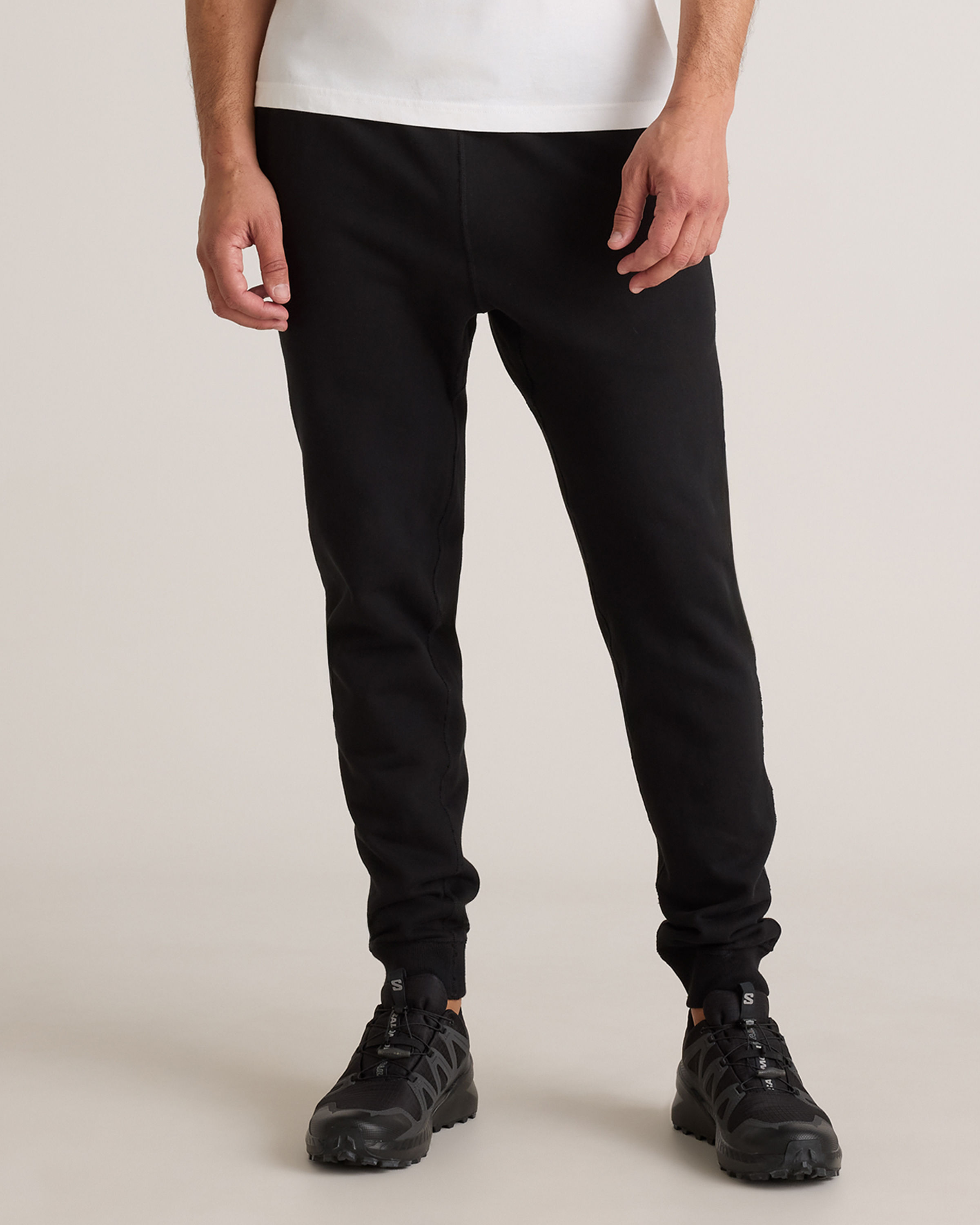 Organic Midweight French Terry Slim Joggers — Image 16