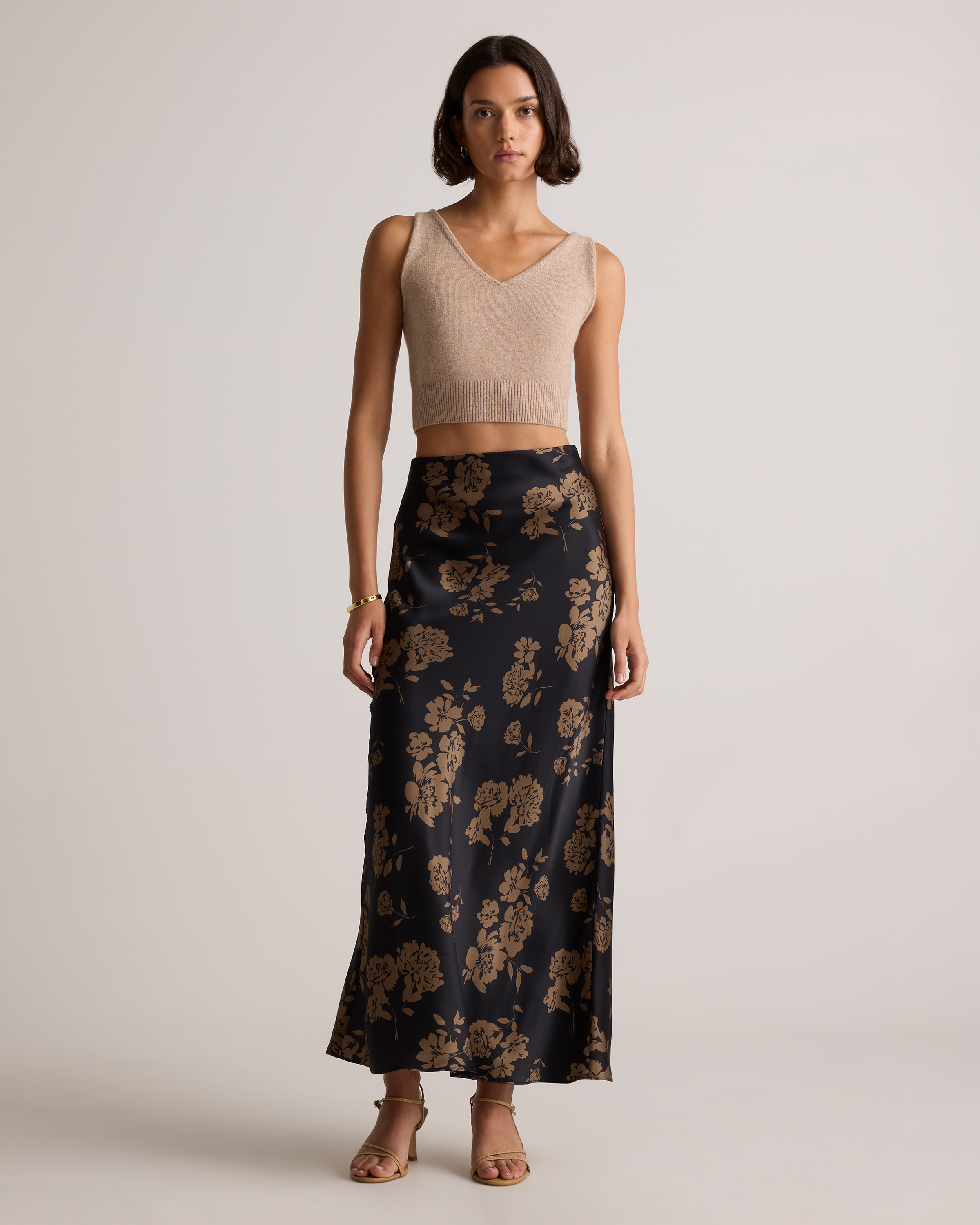 100% Washable Silk Maxi Skirt — Image 40