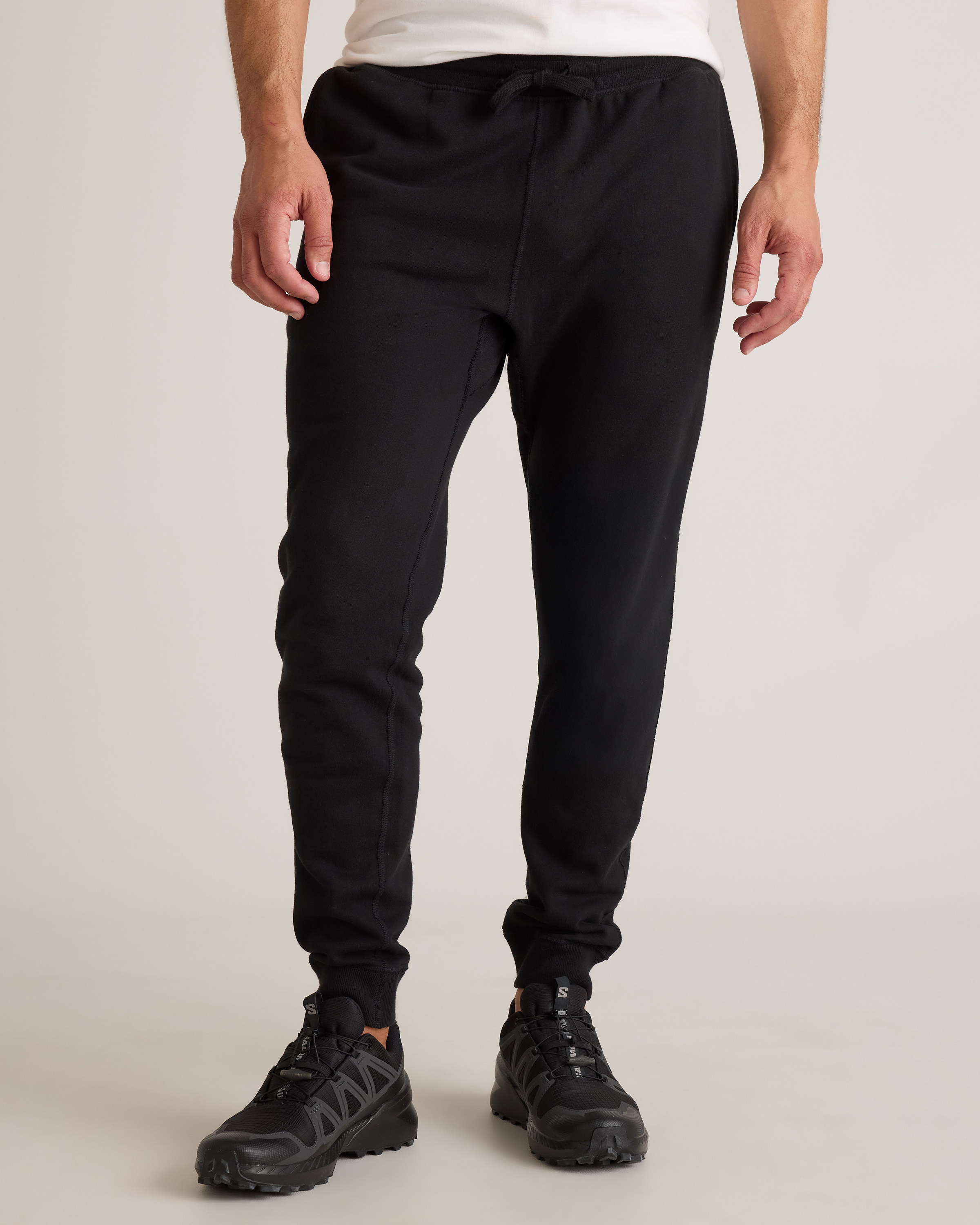 Organic Midweight French Terry Slim Joggers — Image 17