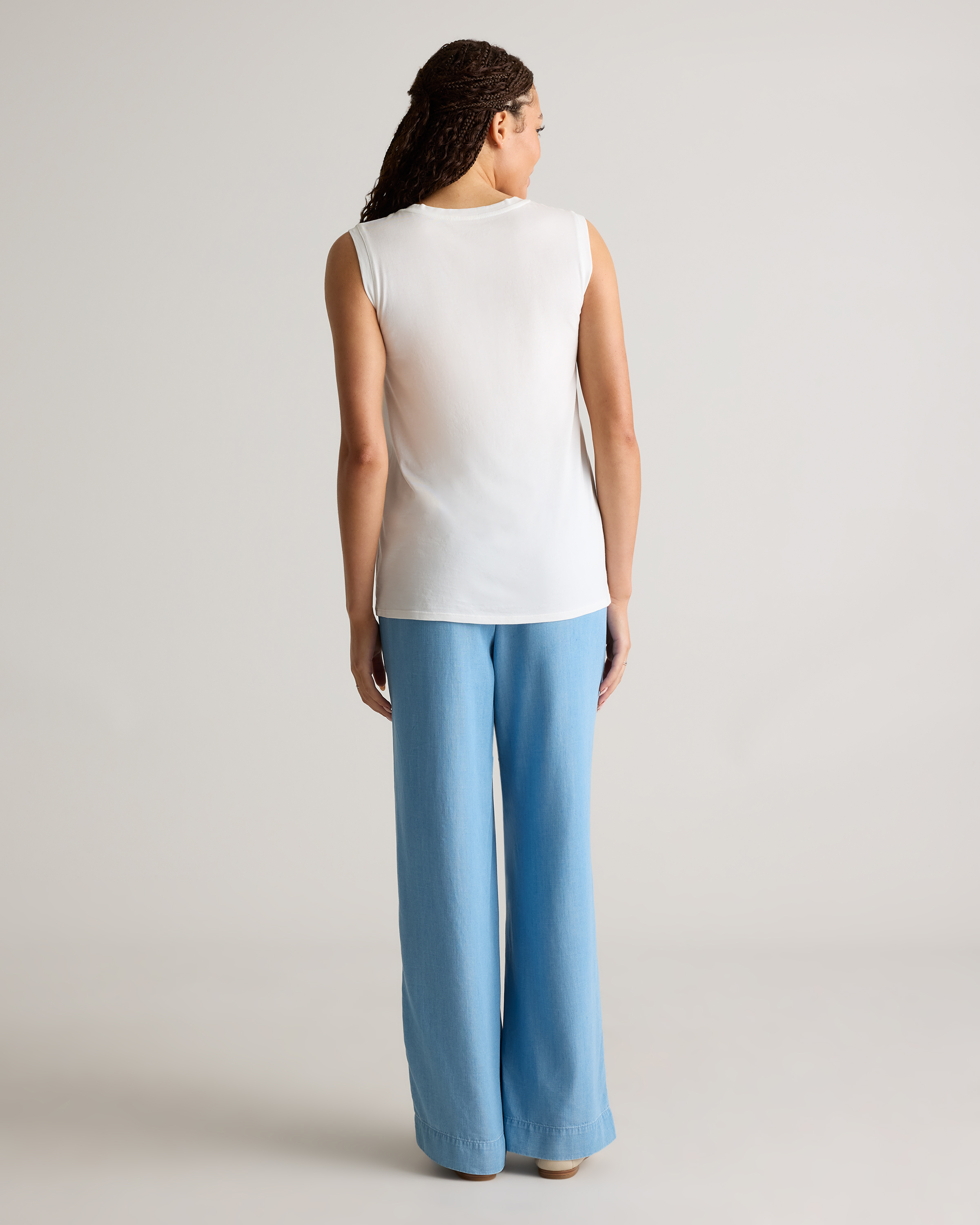 Cotton Modal Muscle Tank — Image 32