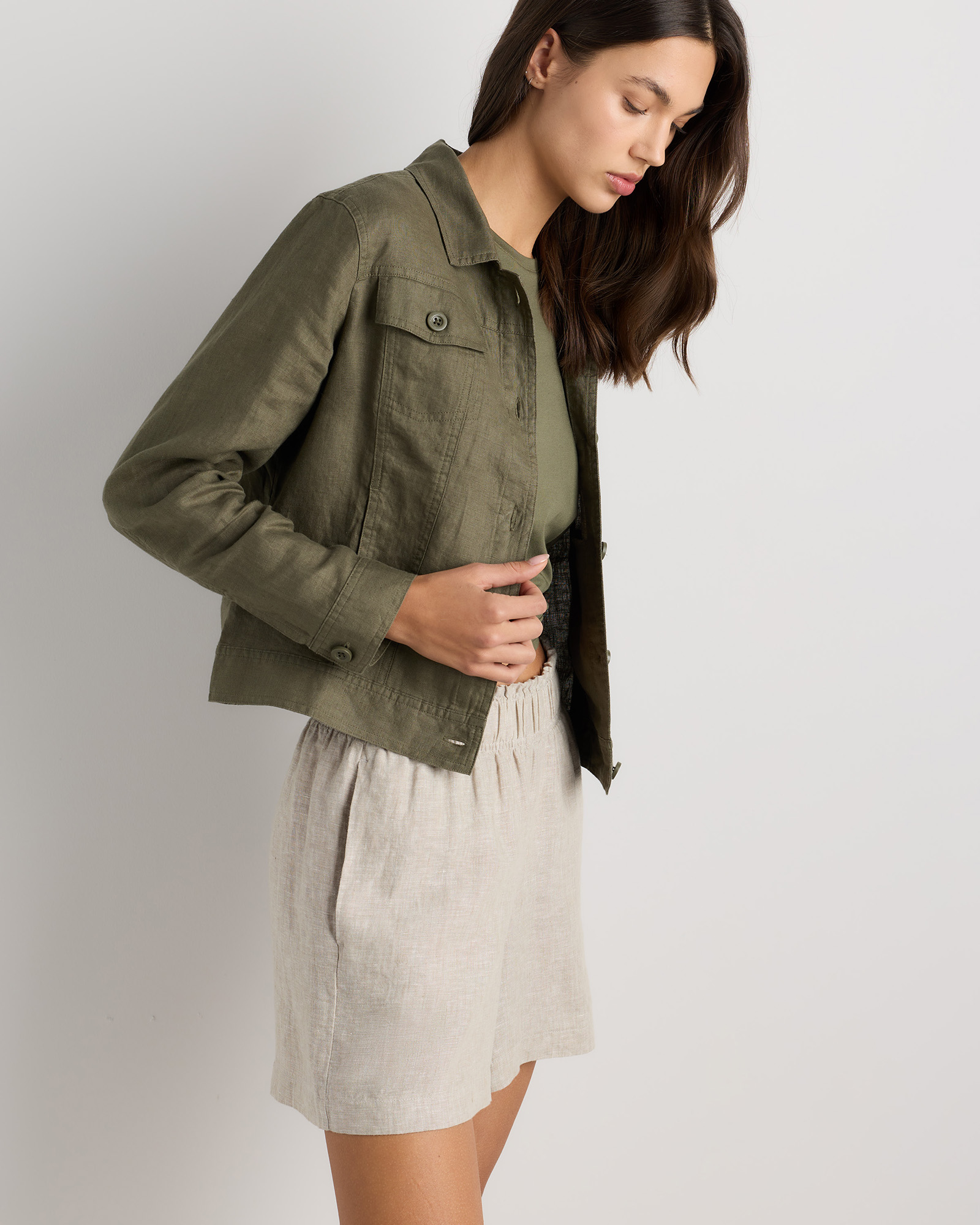 100% European Linen Jacket — Image 24