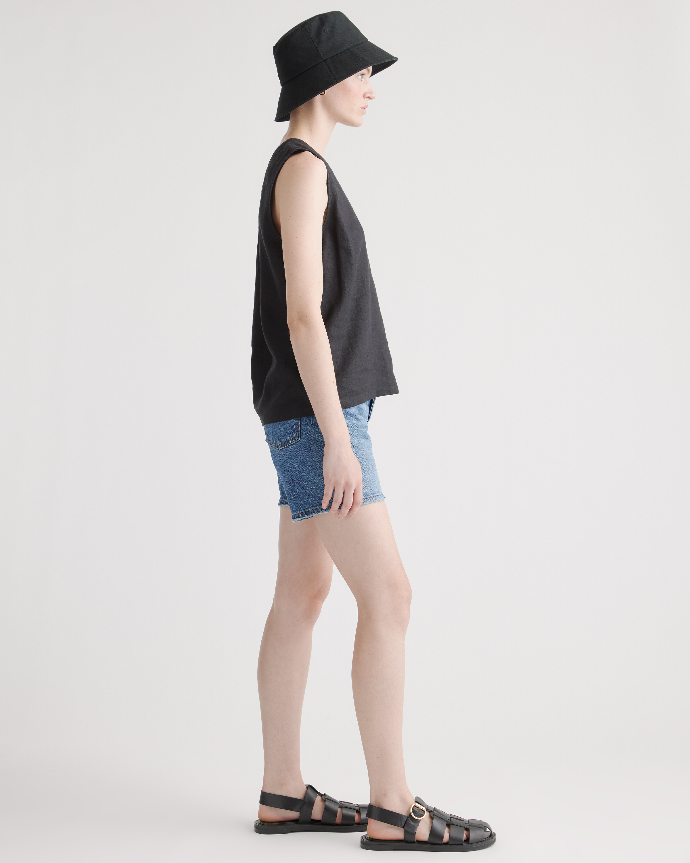 100% European Linen Tank — Image 36