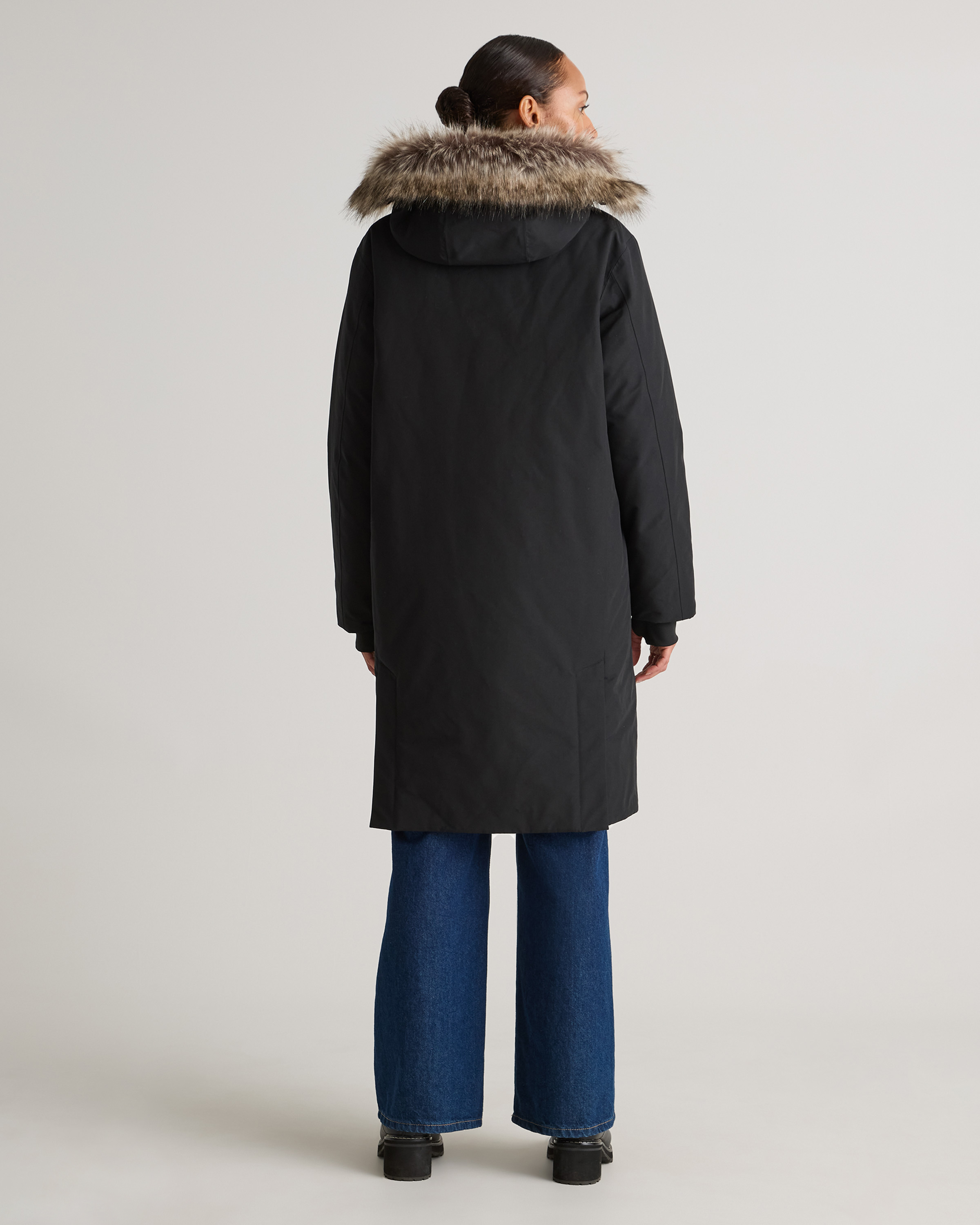 Responsible Down Hooded Long Parka — Image 51