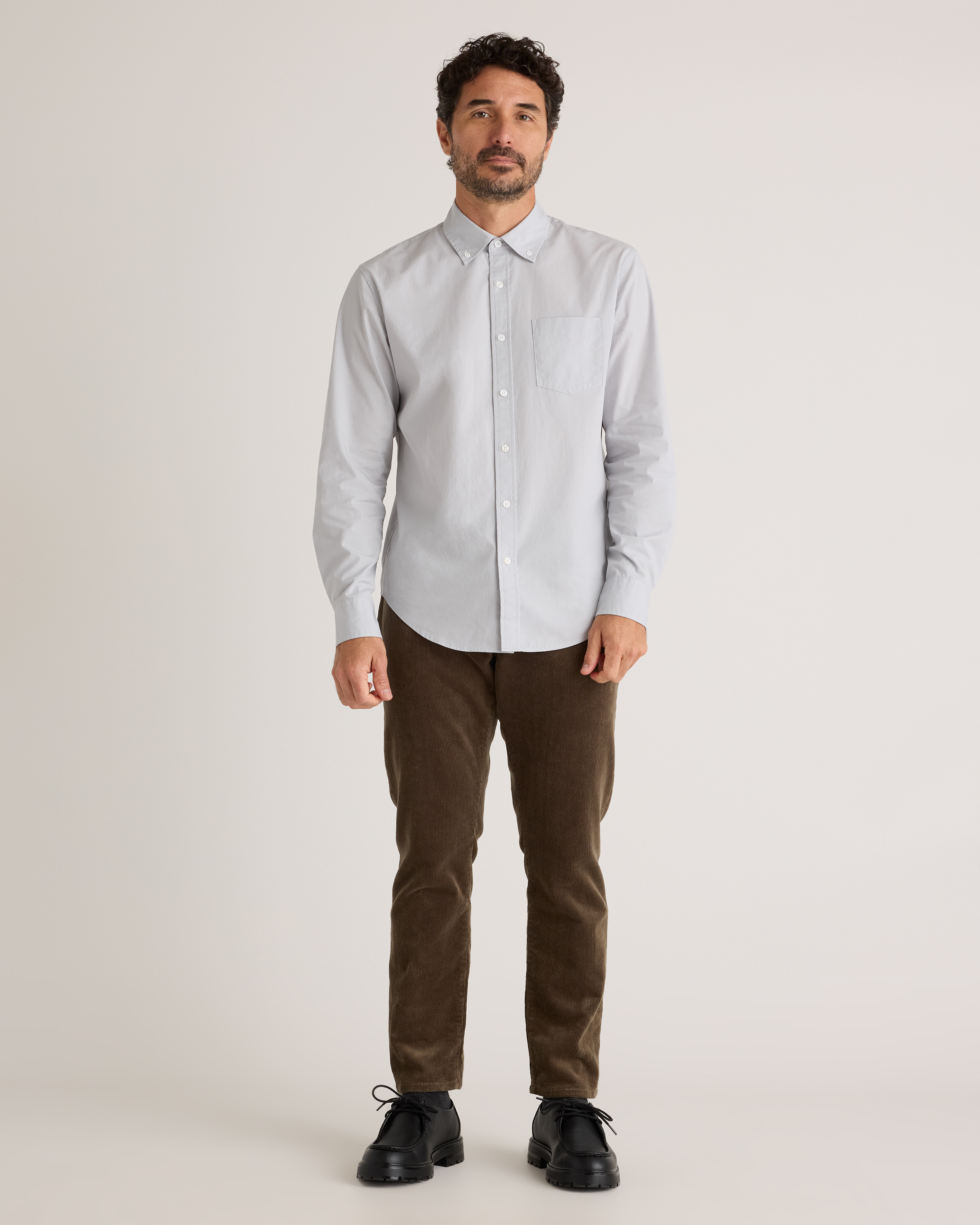 Organic Cotton Stretch Poplin Shirt — Image 16