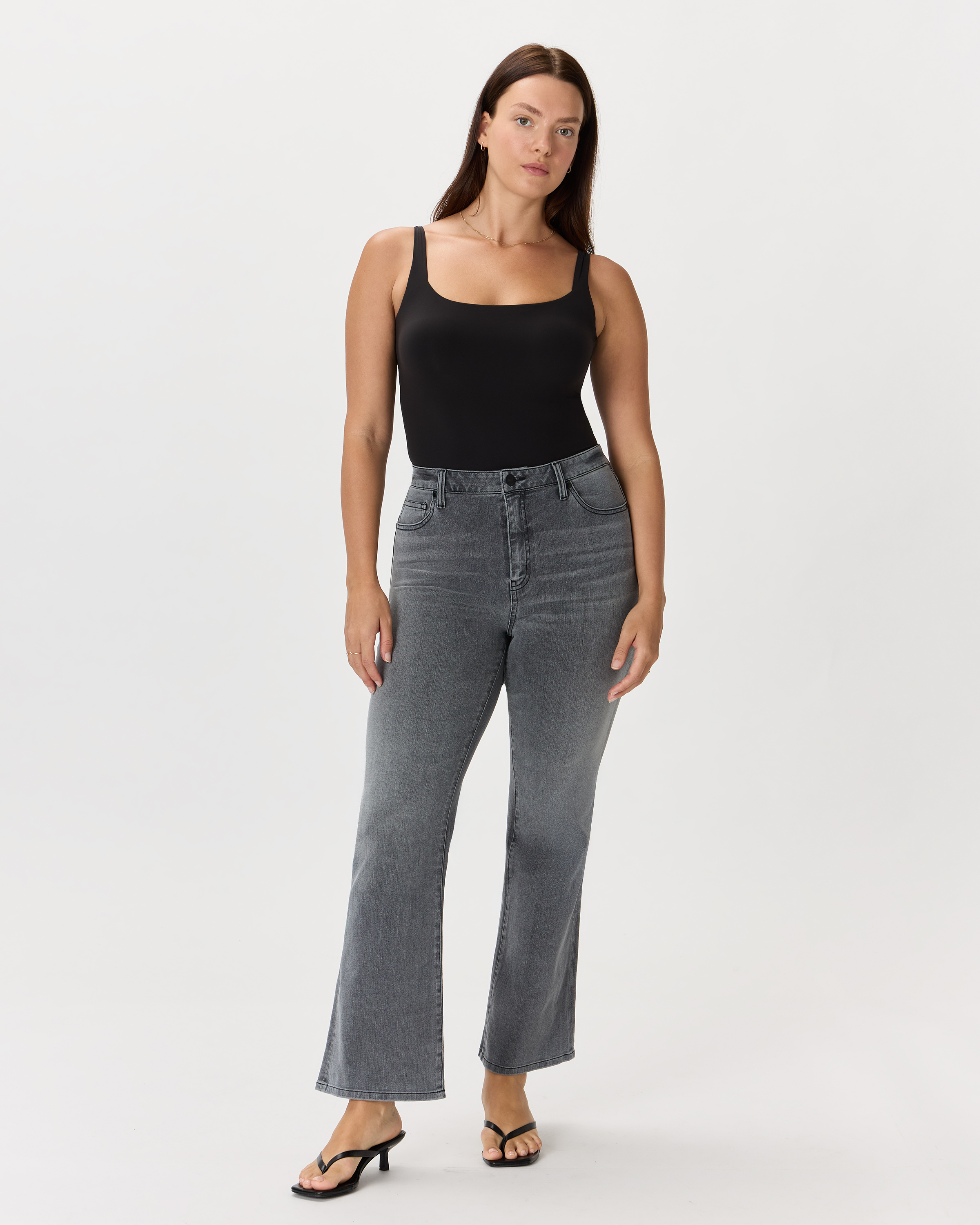 Bella Stretch Kick Flare Jeans — Image 141