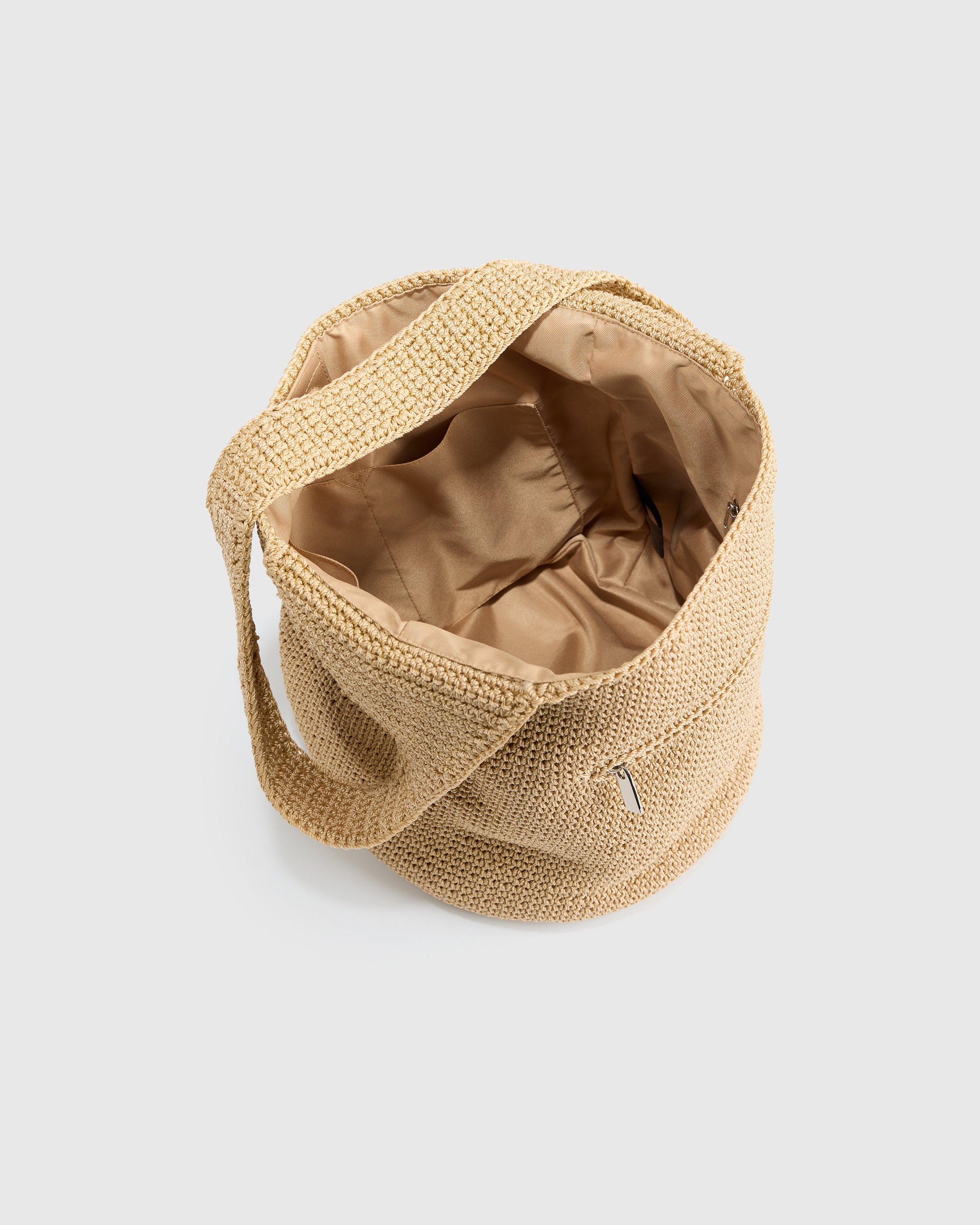 Hand Crochet Hobo Shoulder Bag — Image 16