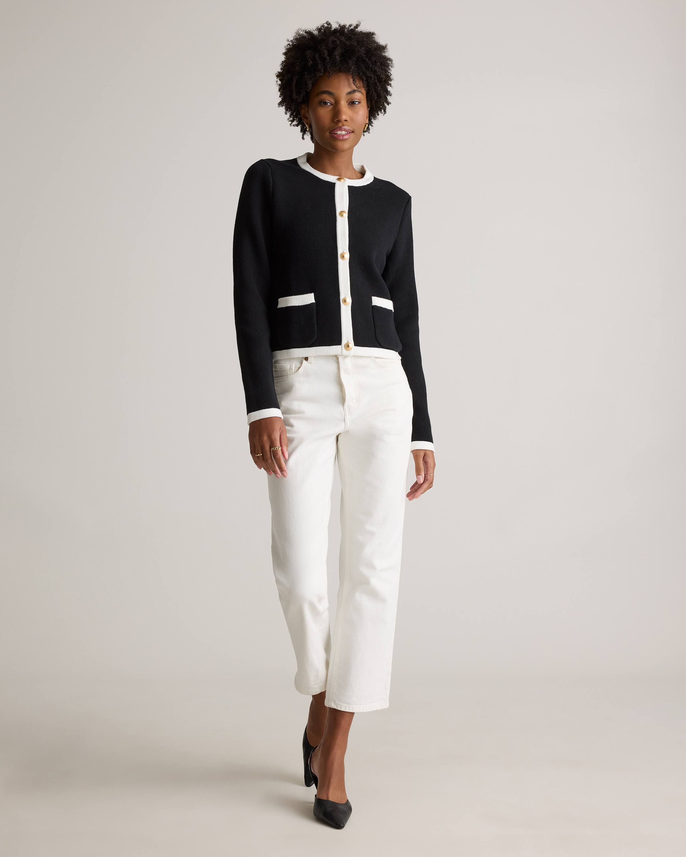100% Organic Cotton Sweater Jacket — Image 12