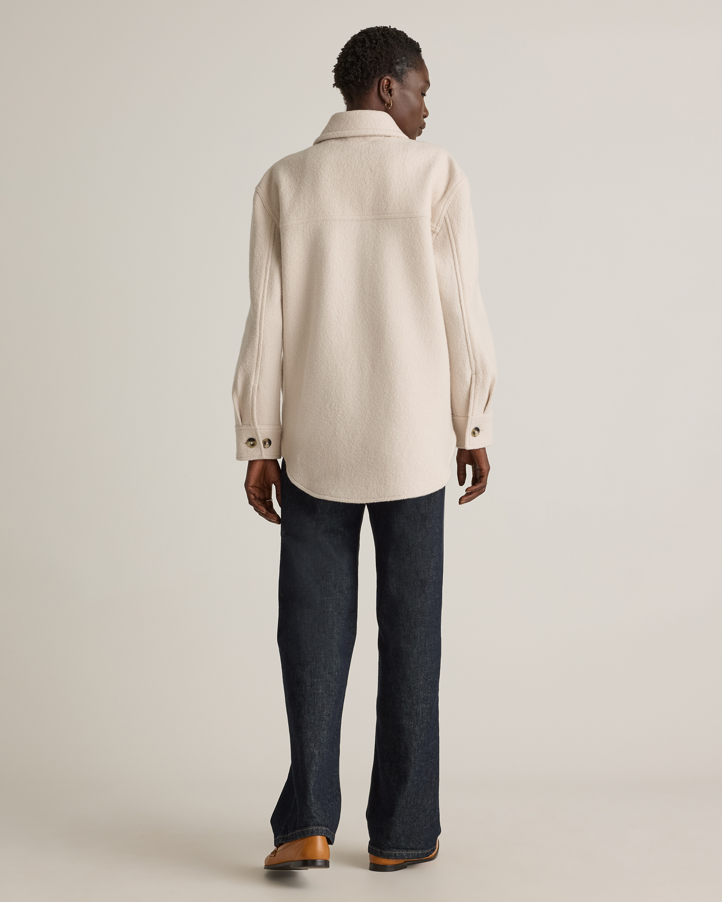 100% Merino Wool Shirt Jacket — Image 39