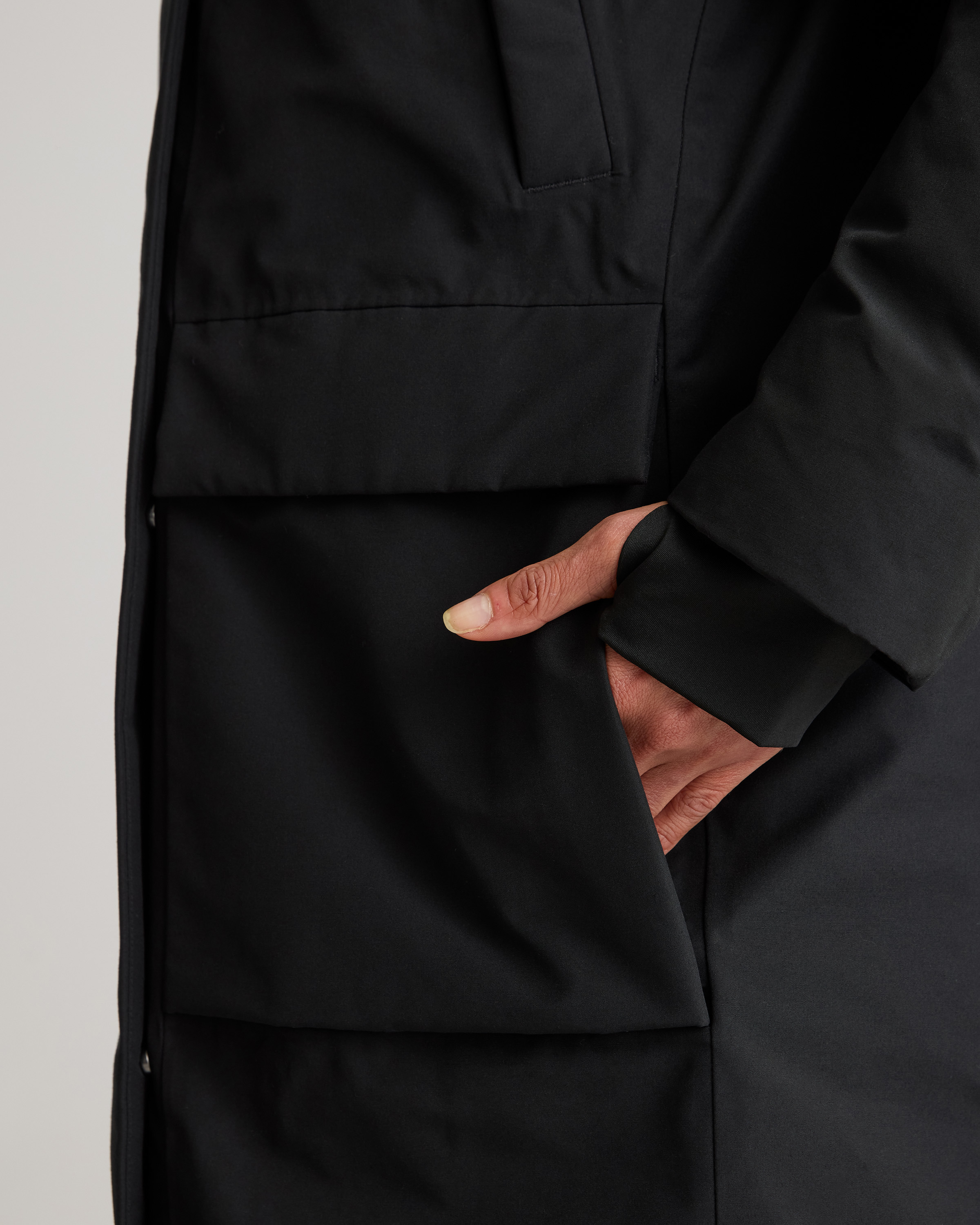 Responsible Down Hooded Long Parka — Image 30
