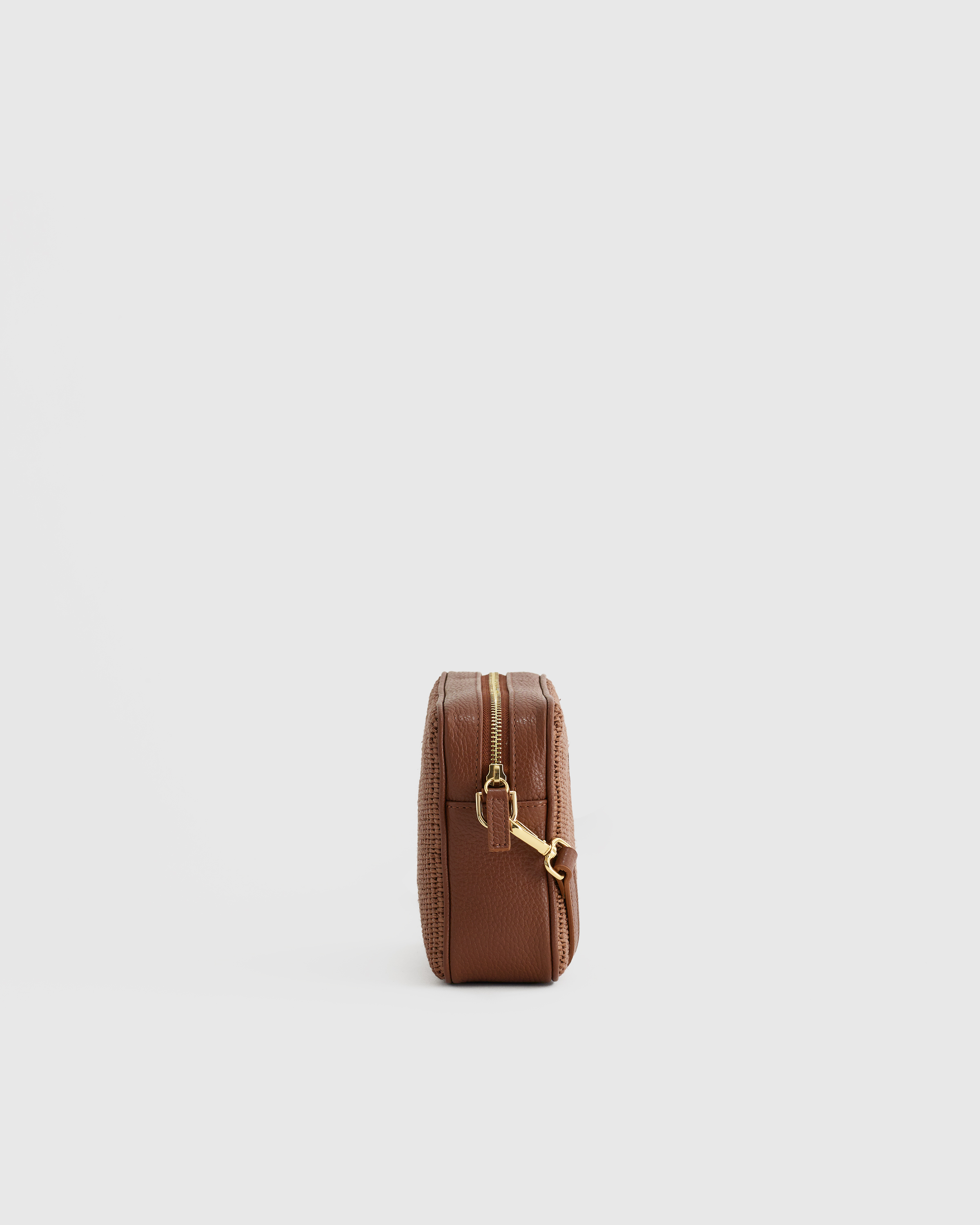Italian Leather & Raffia Crossbody — Image 19