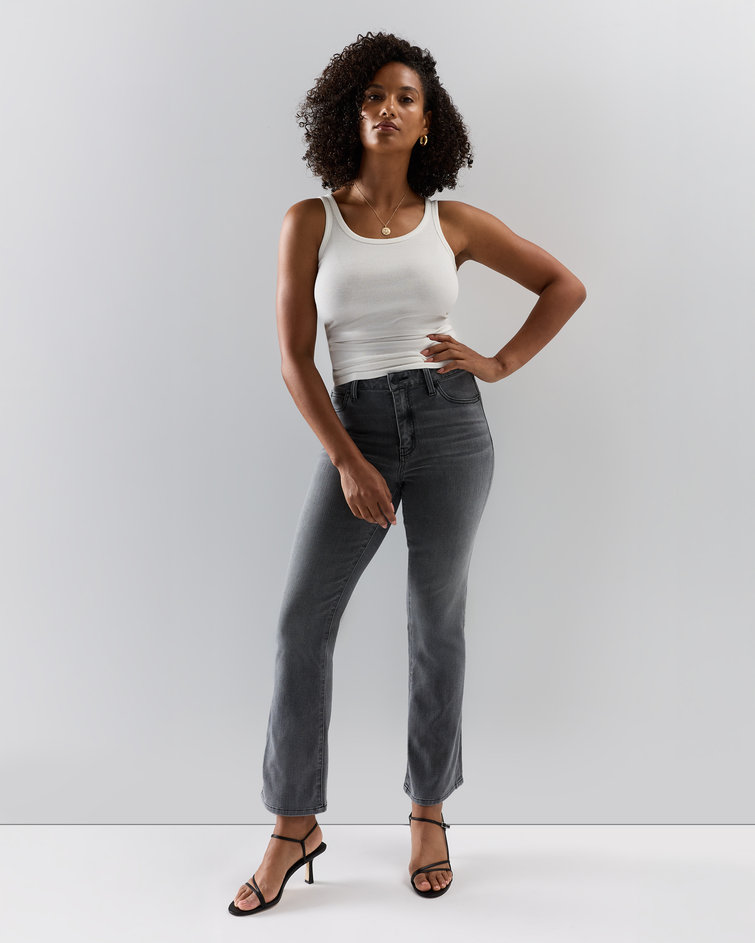 Bella Stretch Kick Flare Jeans — Image 148