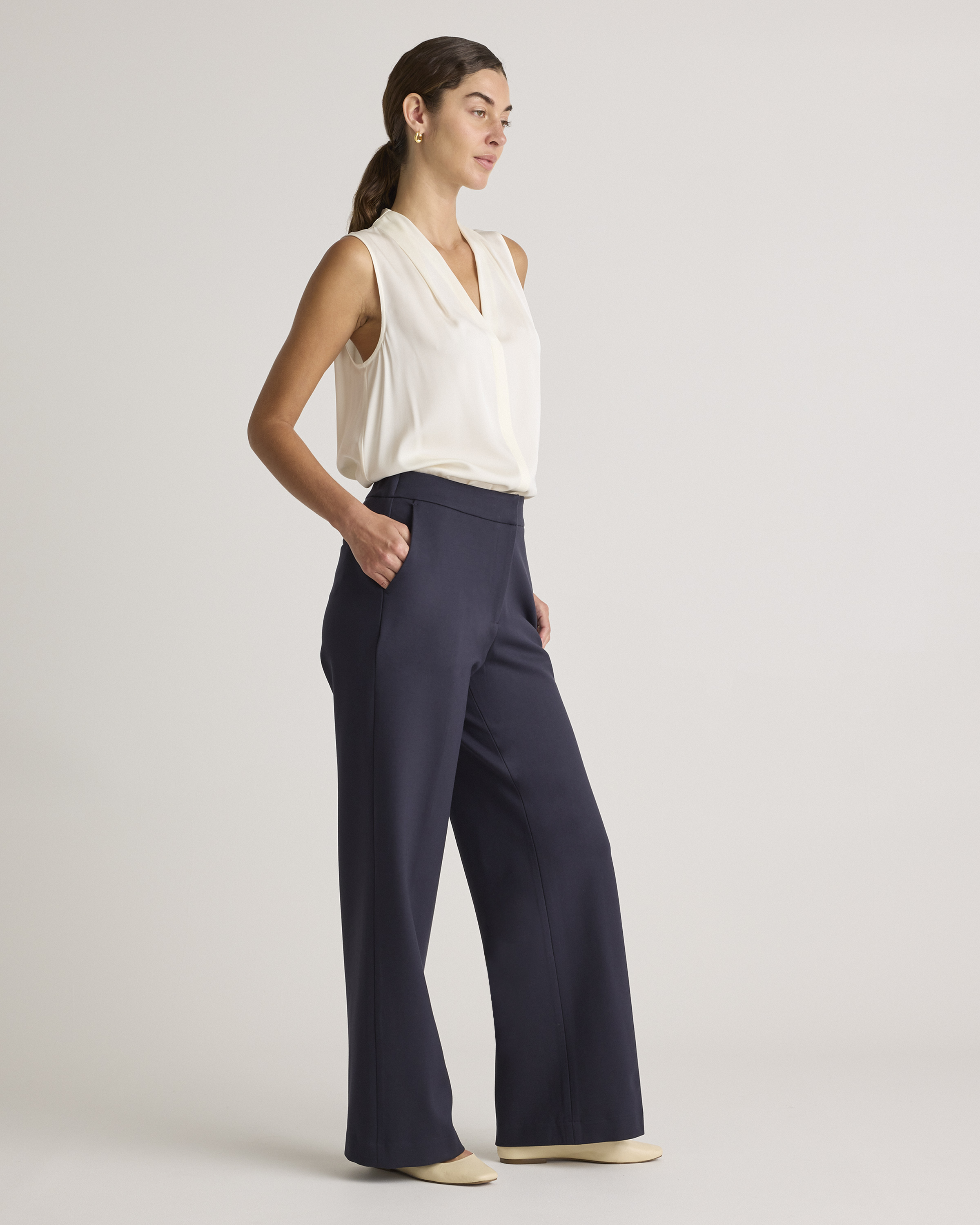 Ultra-Stretch Ponte Trouser — Image 8