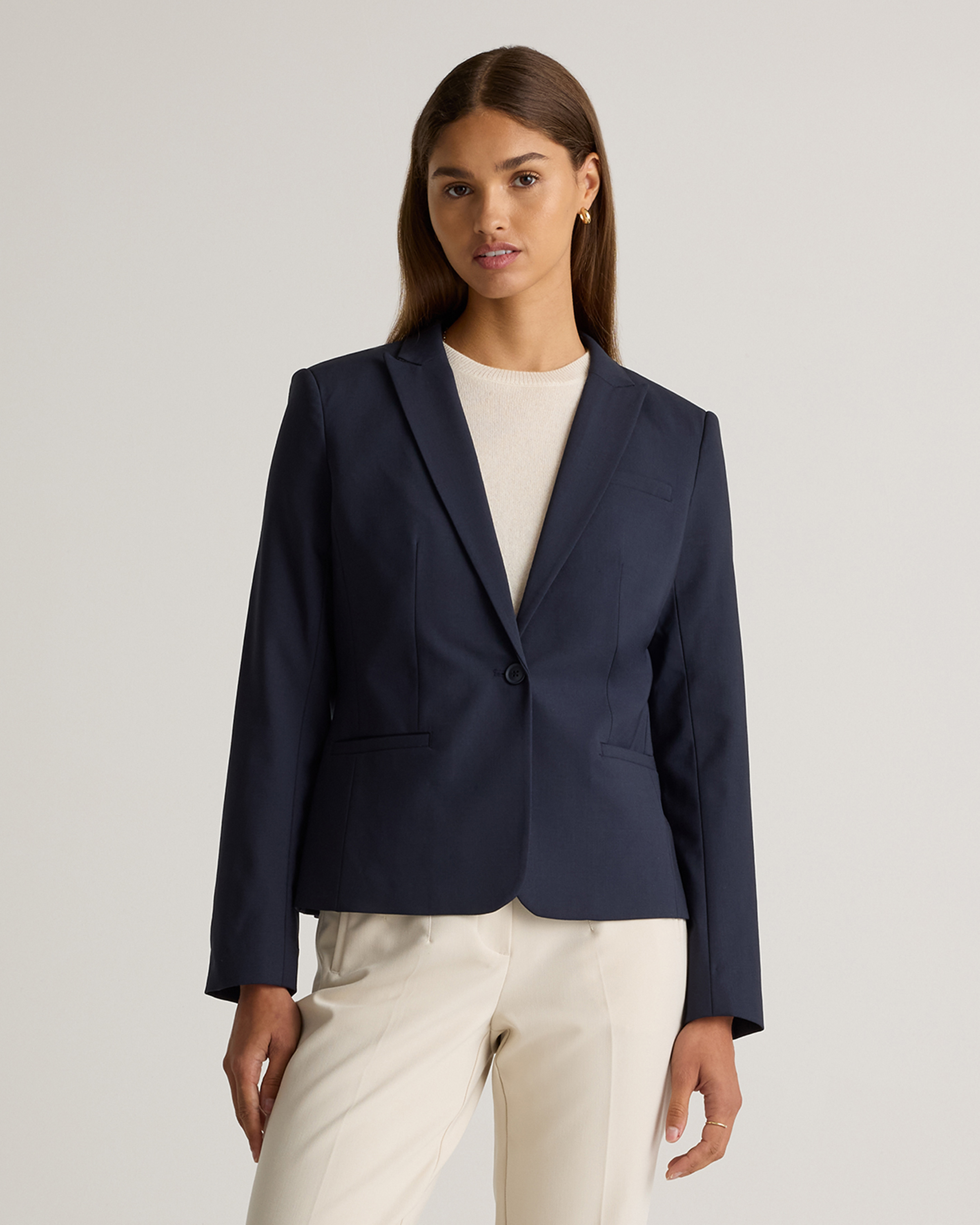 Italian Wool Tailored Blazer — Image 25