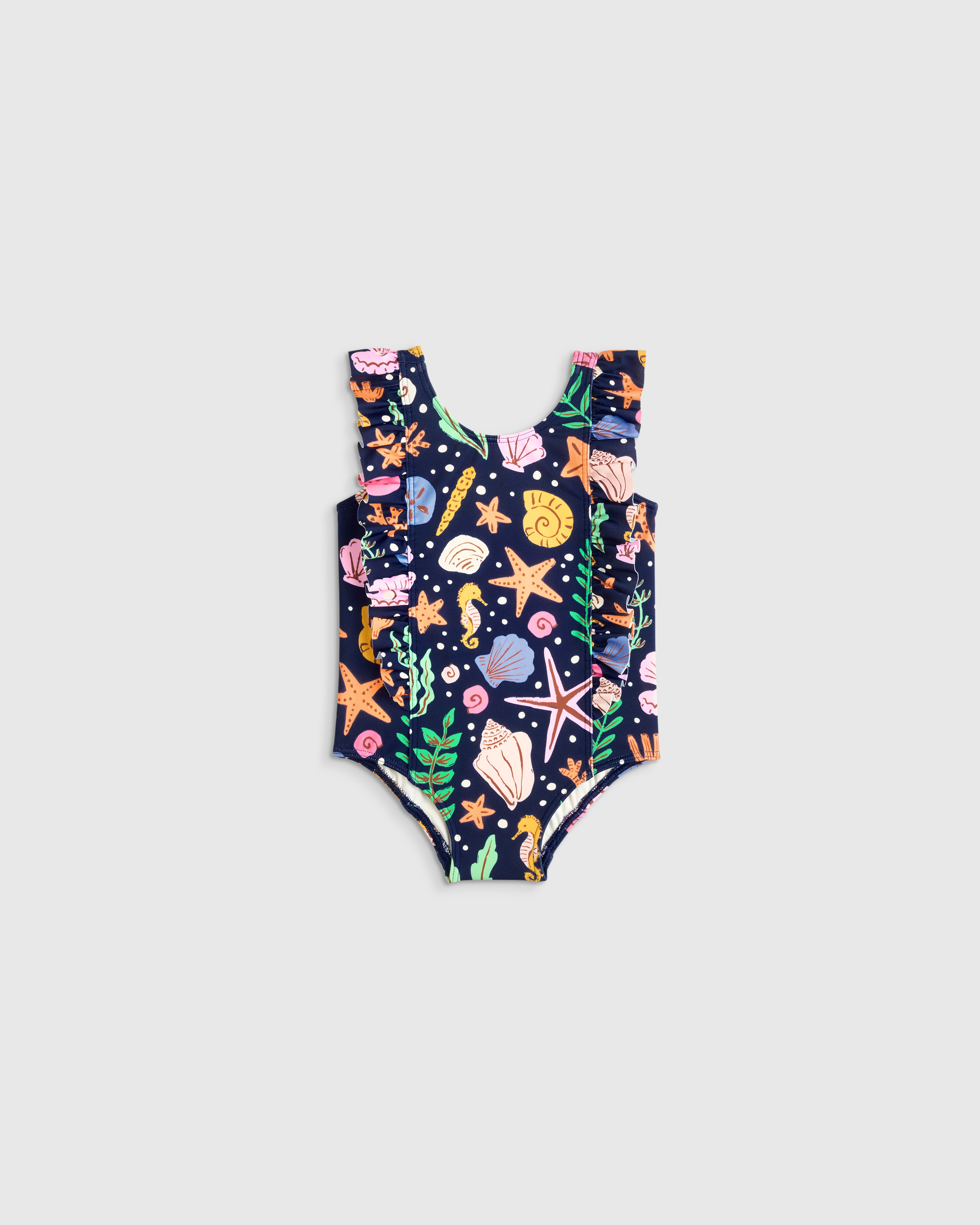 Ruffle One Piece Swimsuit — Image 12