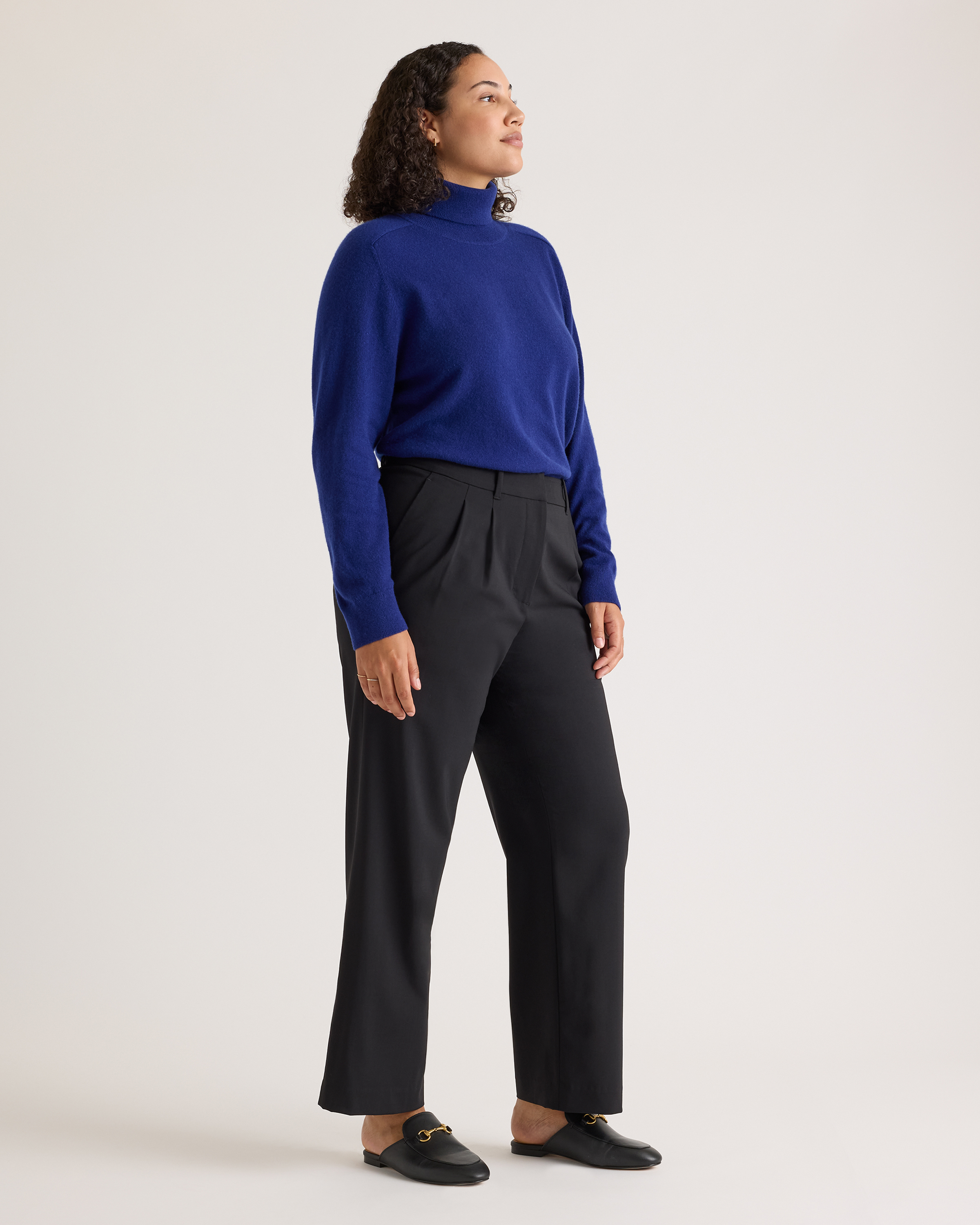 Italian Wool Pleated Trouser — Image 5
