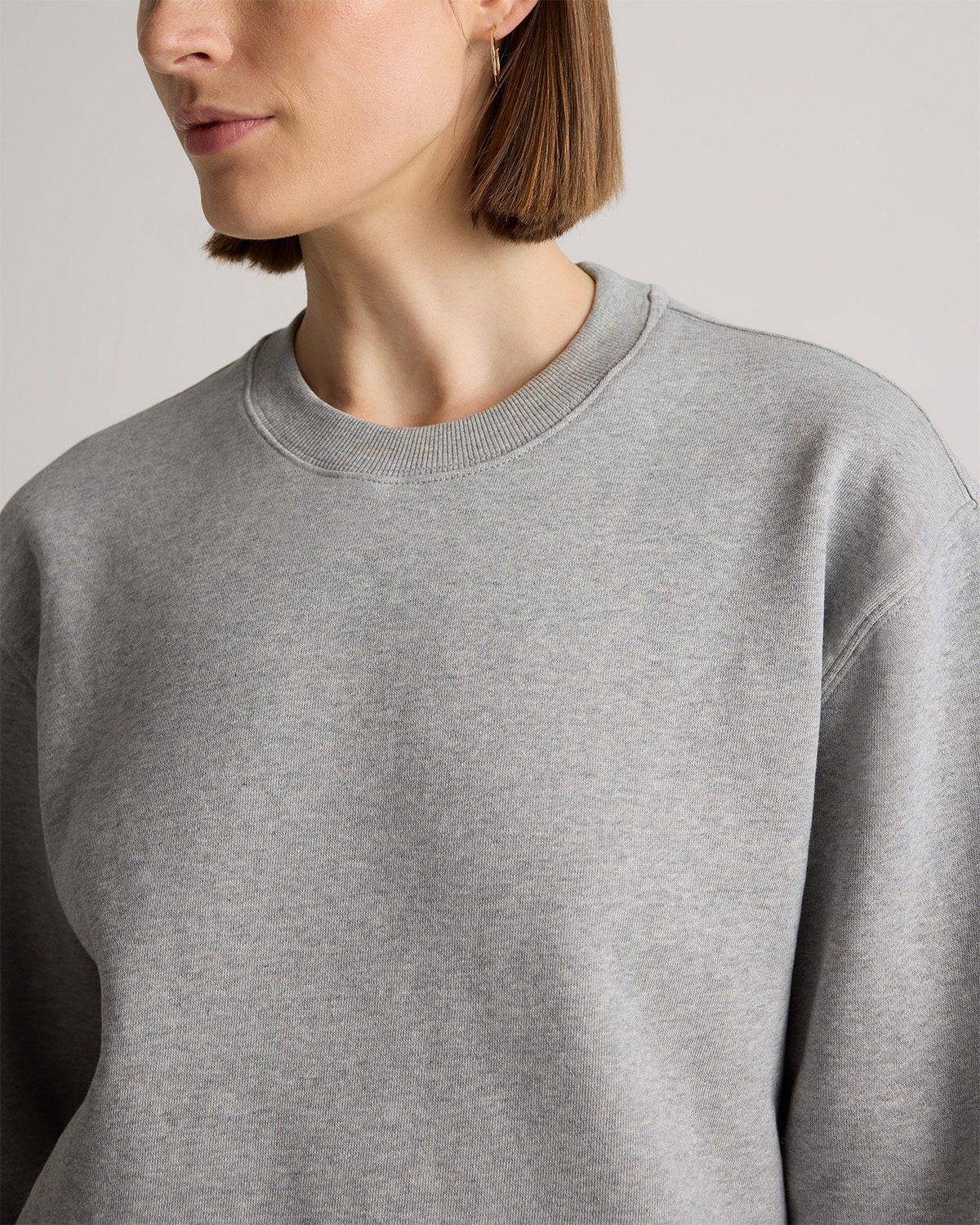 Organic Heavyweight Fleece Crew — Image 15