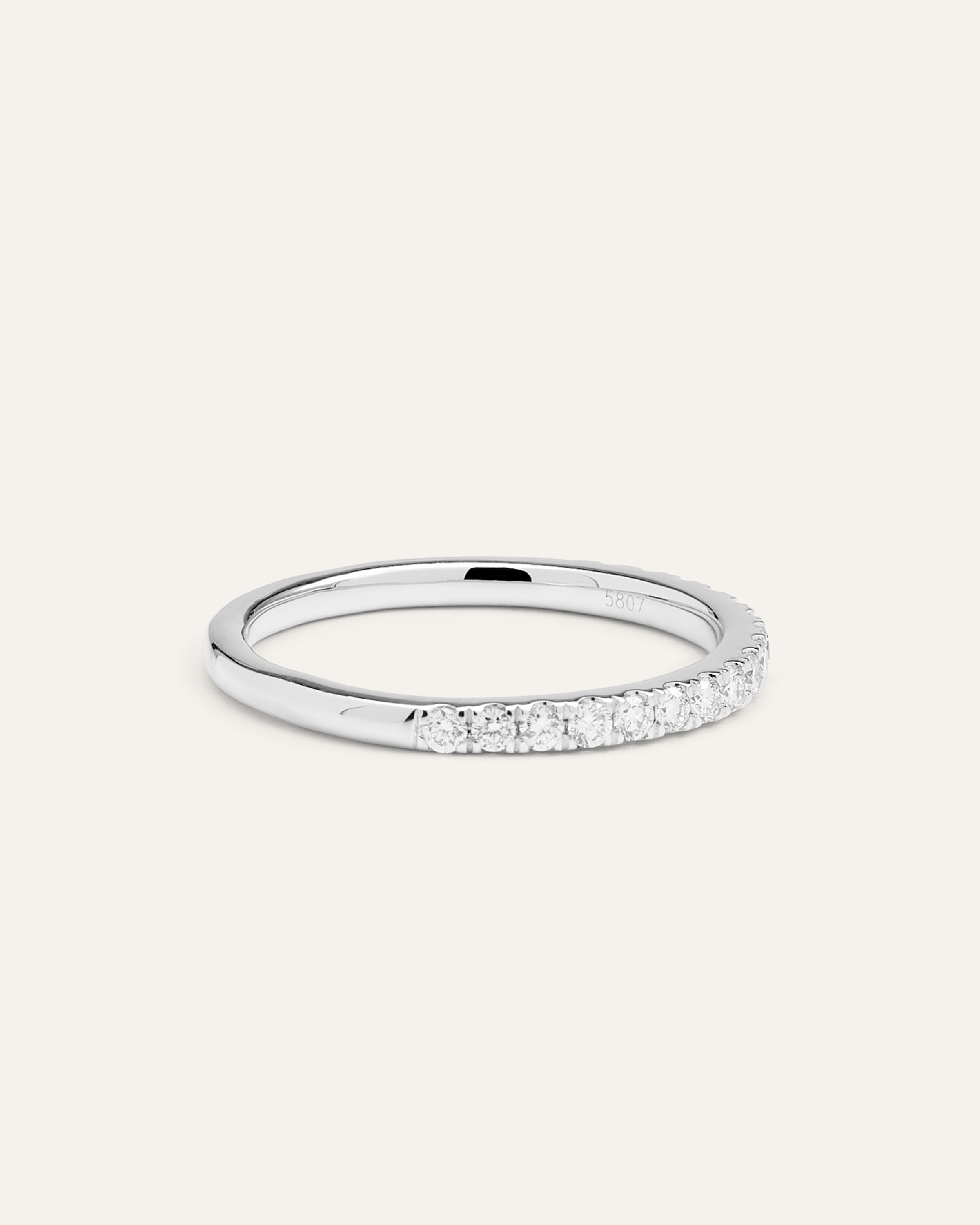 Lab Grown Diamond Pave Band — Image 8