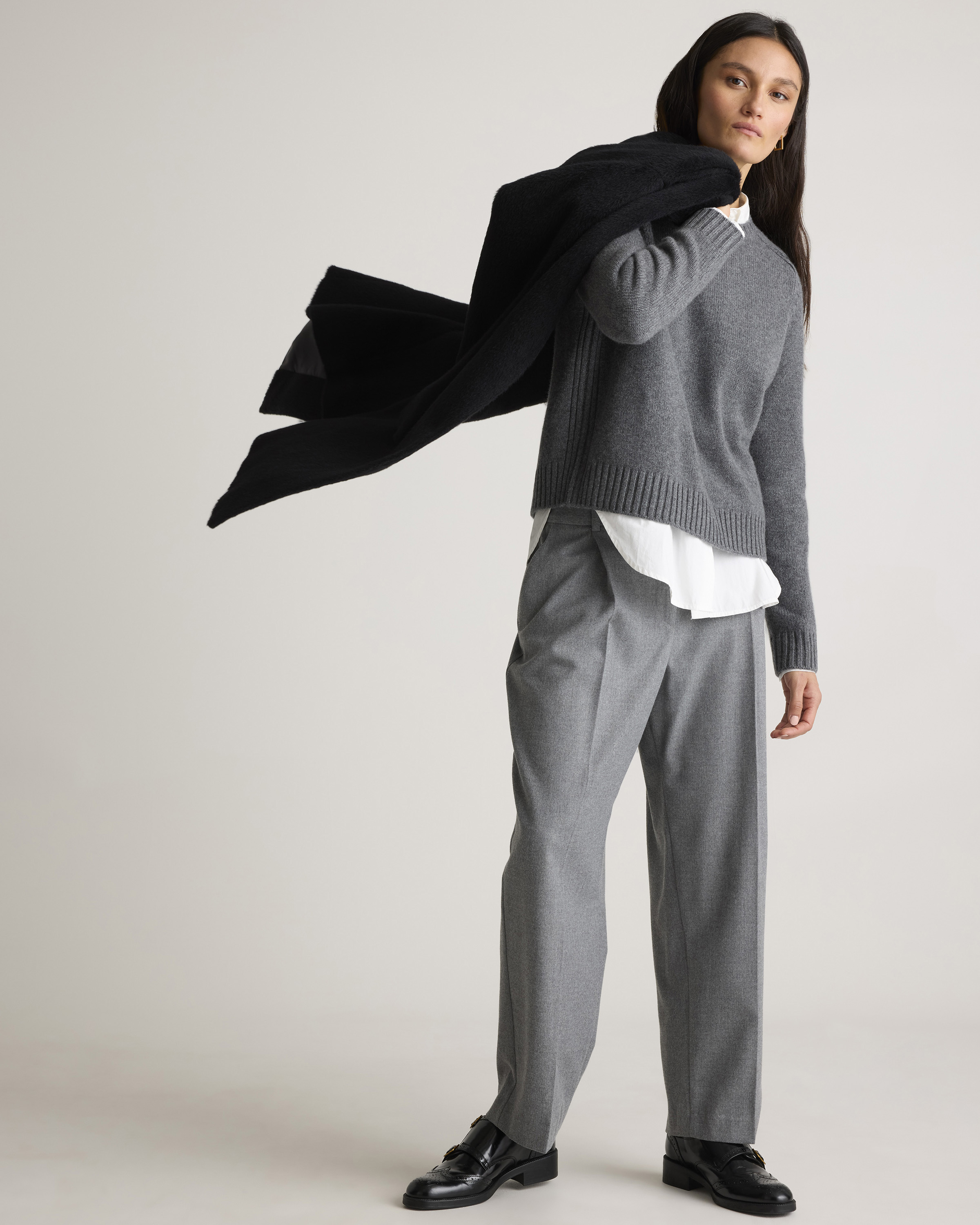 Luxe Baby Cashmere Crewneck Sweater — Image 20