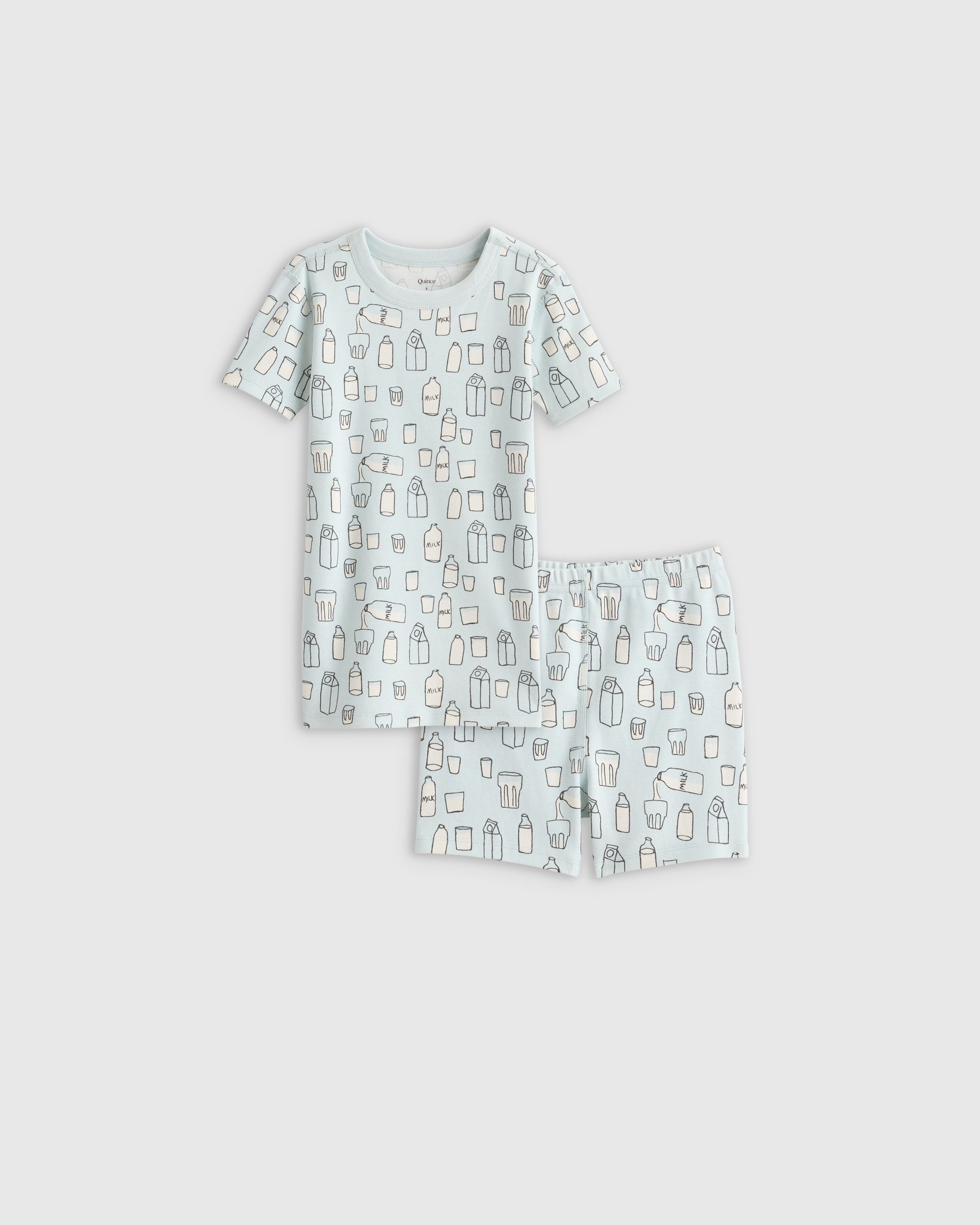 100% Organic Cotton Short Sleeve and Shorts Pajama Set — Image 12