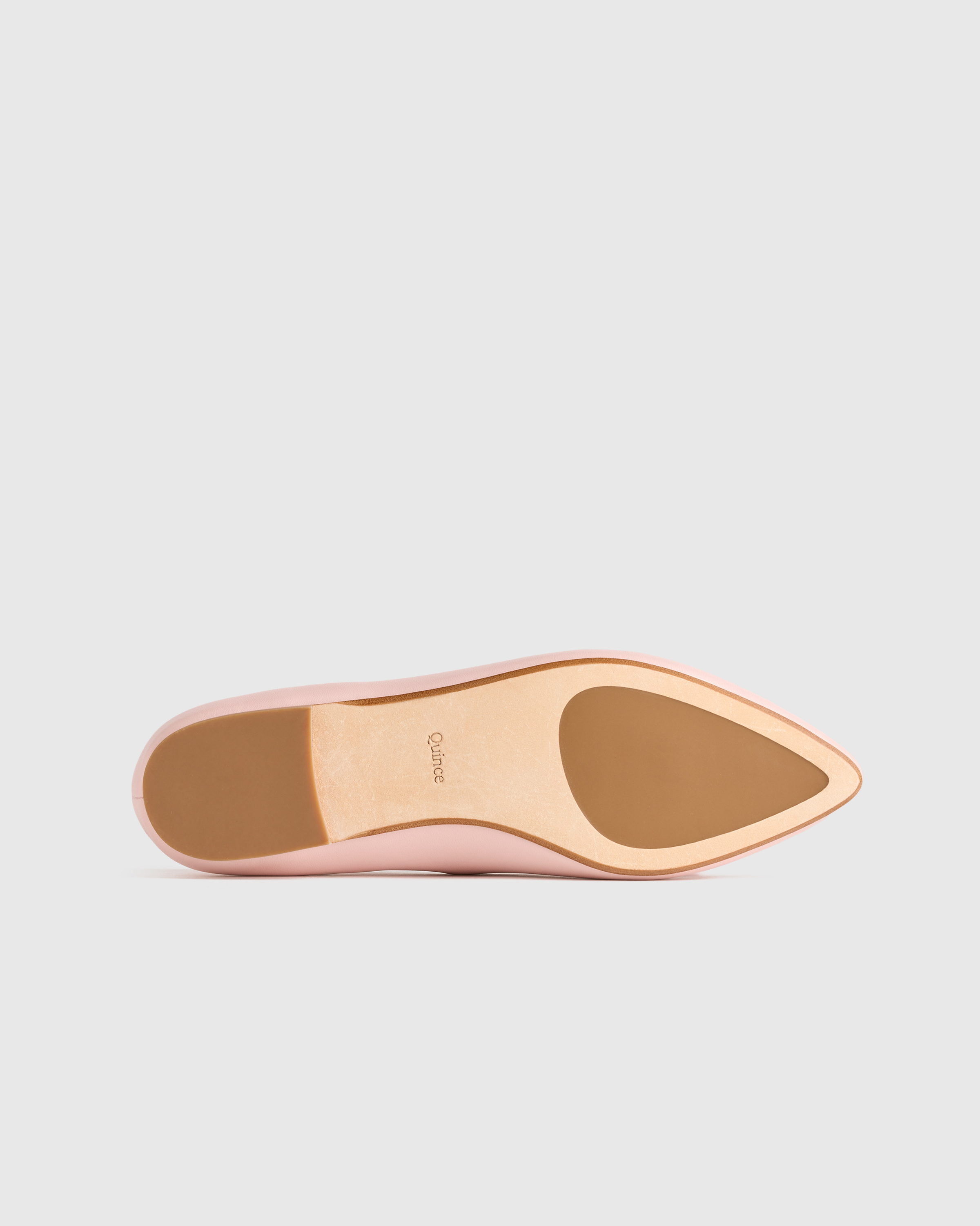 Italian Leather Pointed Bow Flat — Image 13