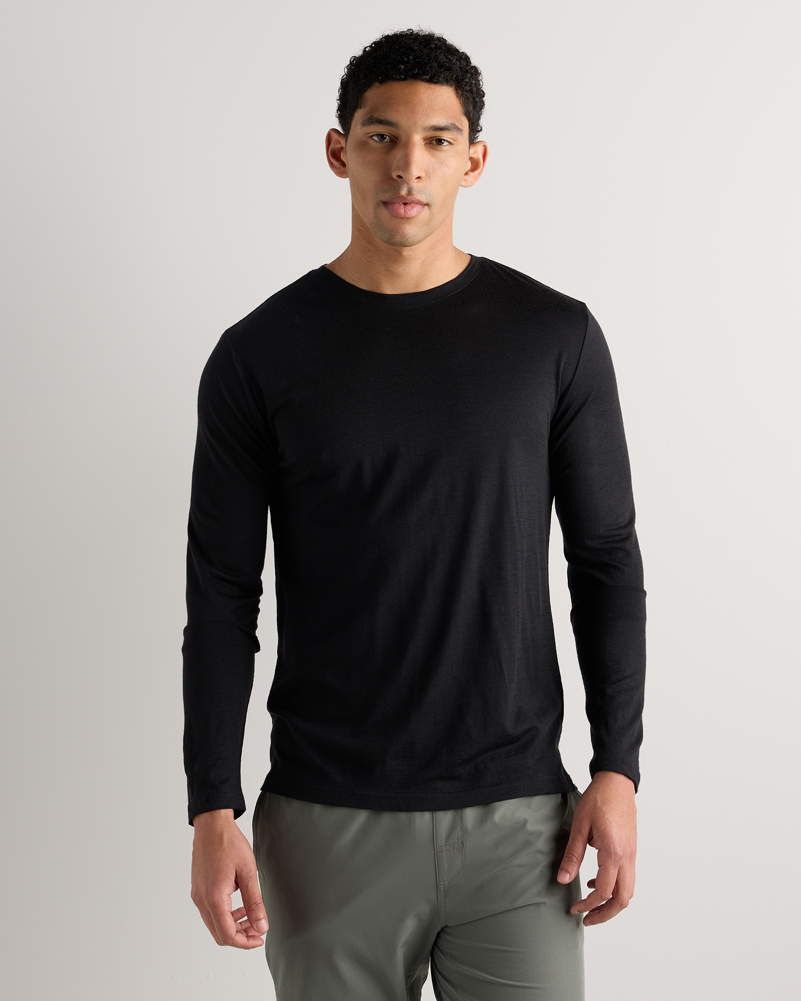 100% Merino Wool All-Season Long Sleeve Base Layer Tee — Image 16