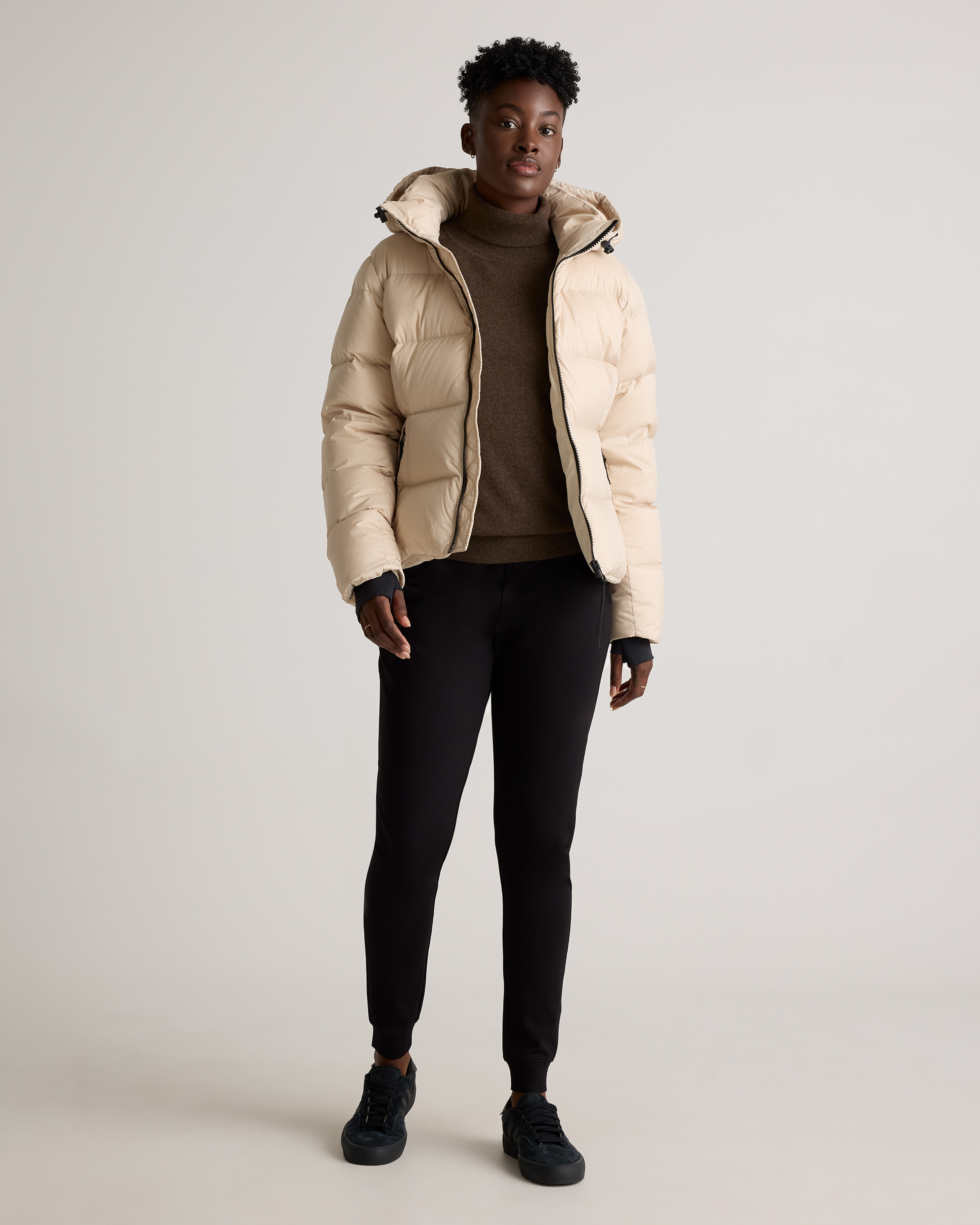 Responsible Down Cinch Waist Puffer Jacket — Image 22