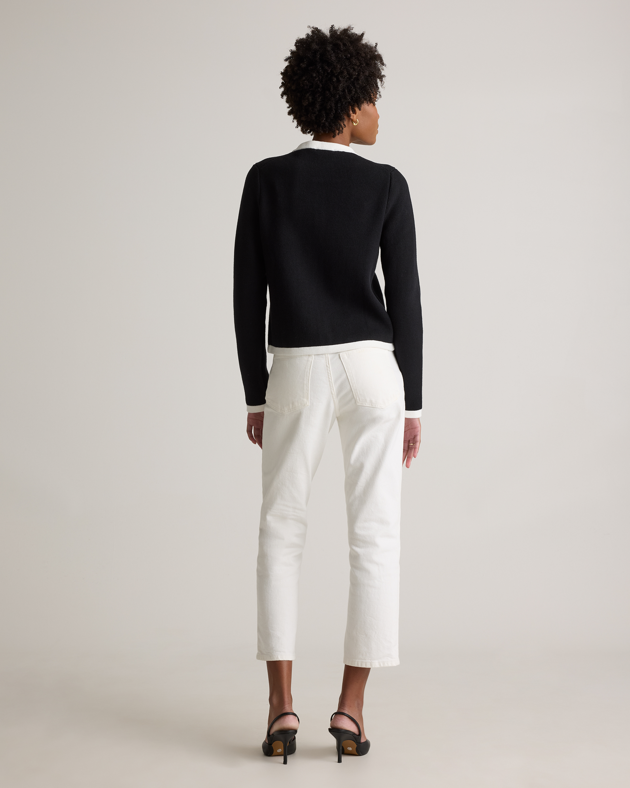 100% Organic Cotton Sweater Jacket — Image 11