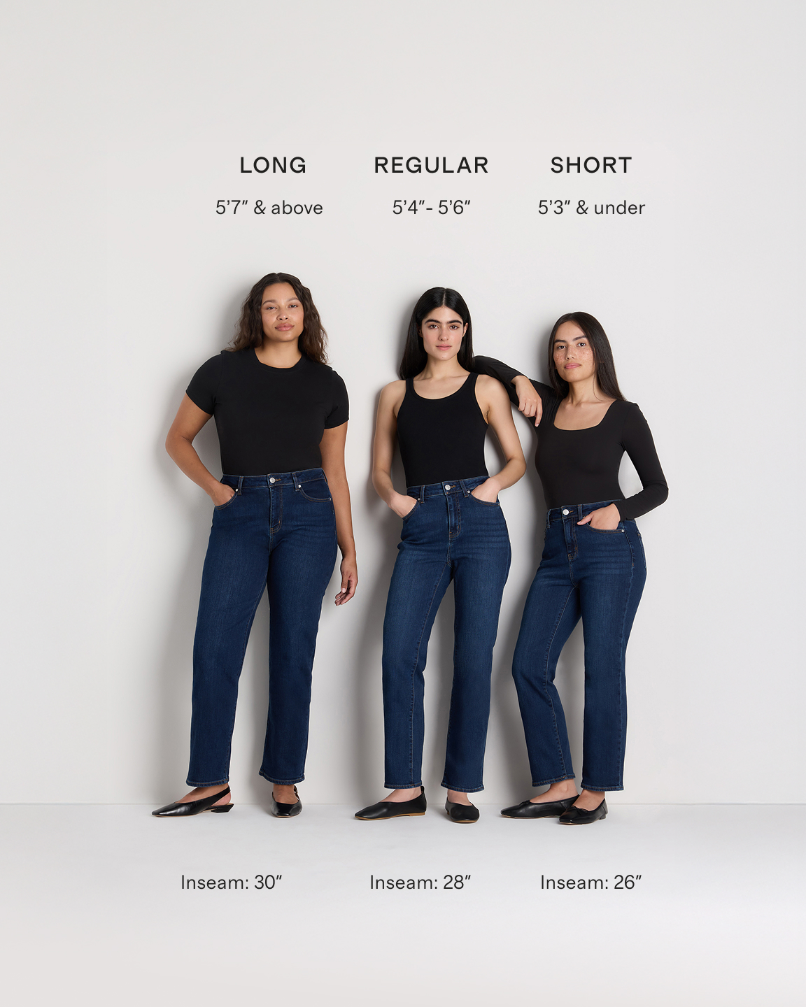 Bella Stretch Straight Jeans — Image 173