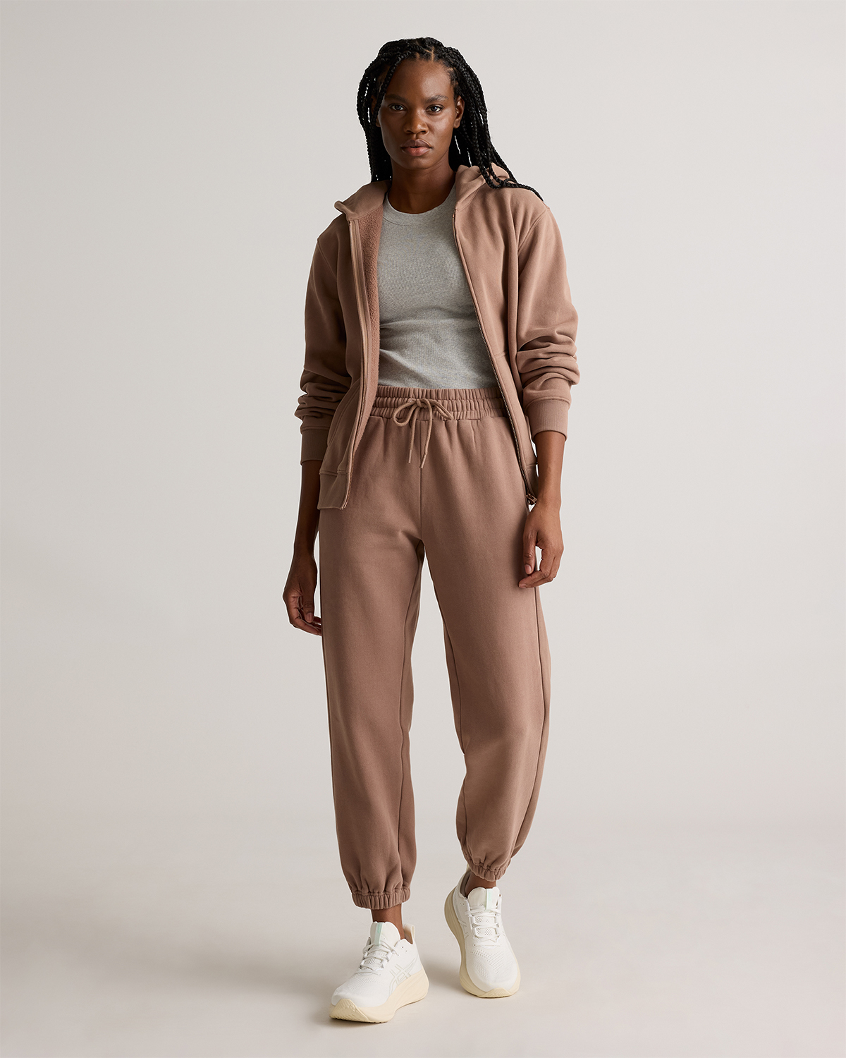 Organic Heavyweight Fleece Boyfriend Sweatpants — Image 13
