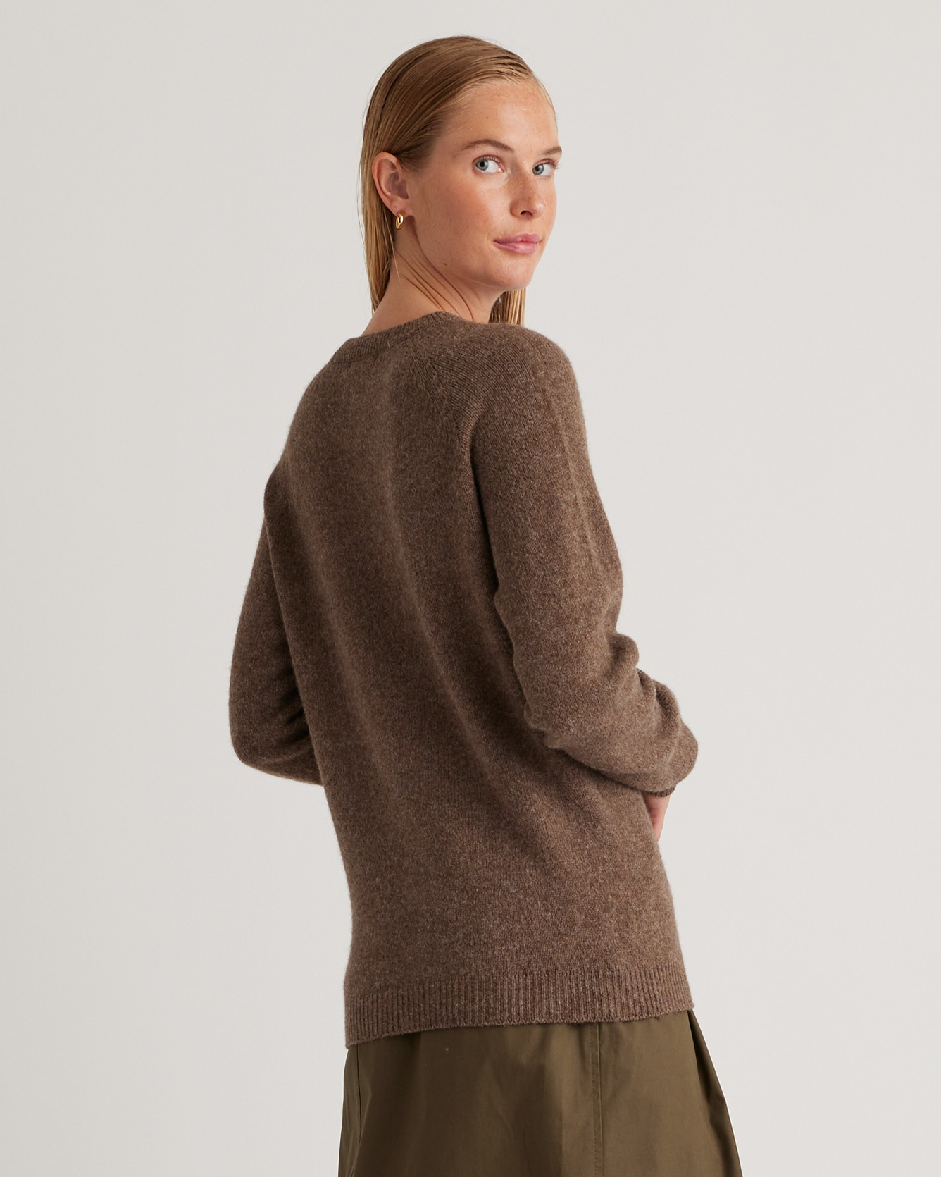 100% Yak Wool Crewneck Sweater — Image 17