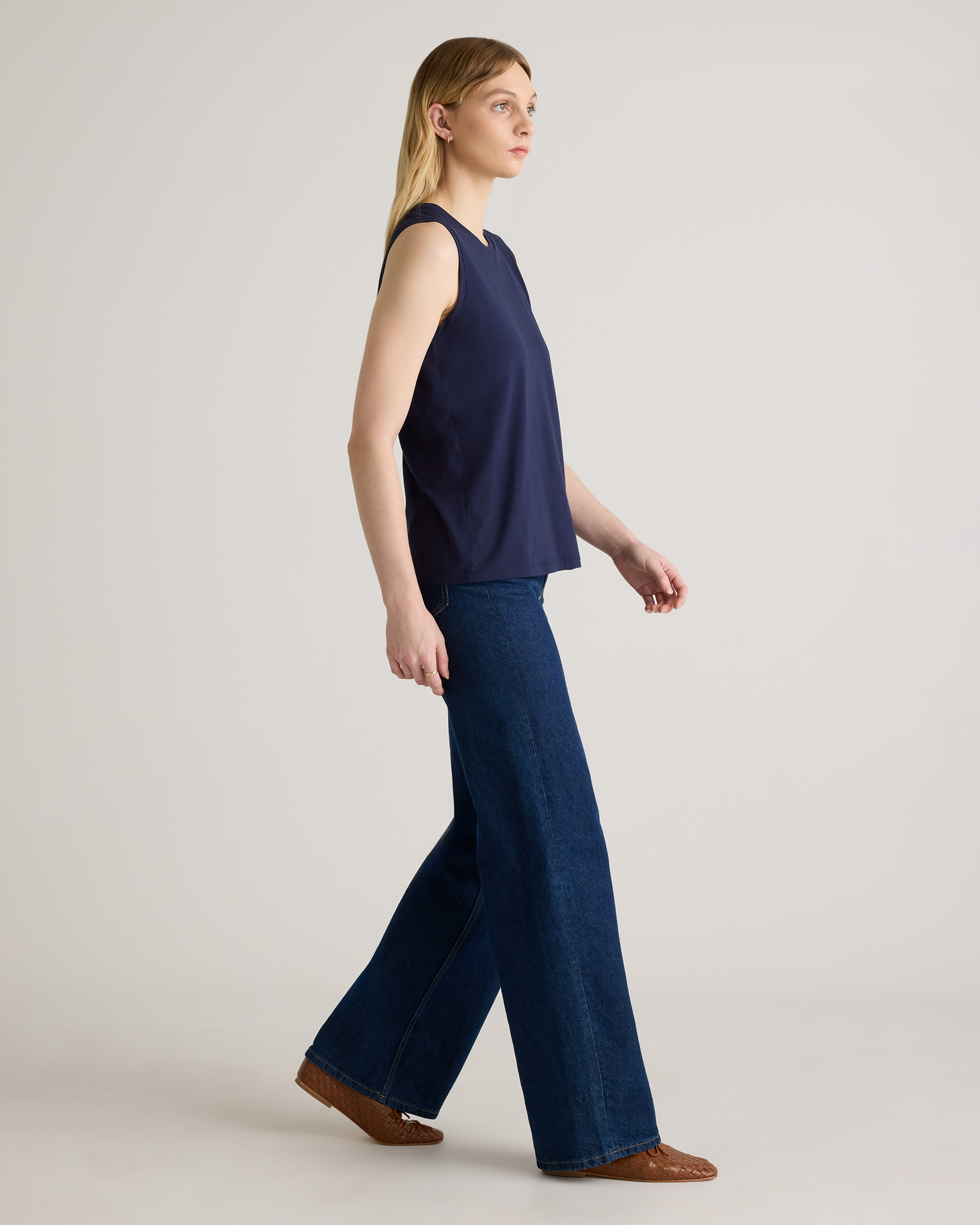 Cotton Modal Muscle Tank — Image 38