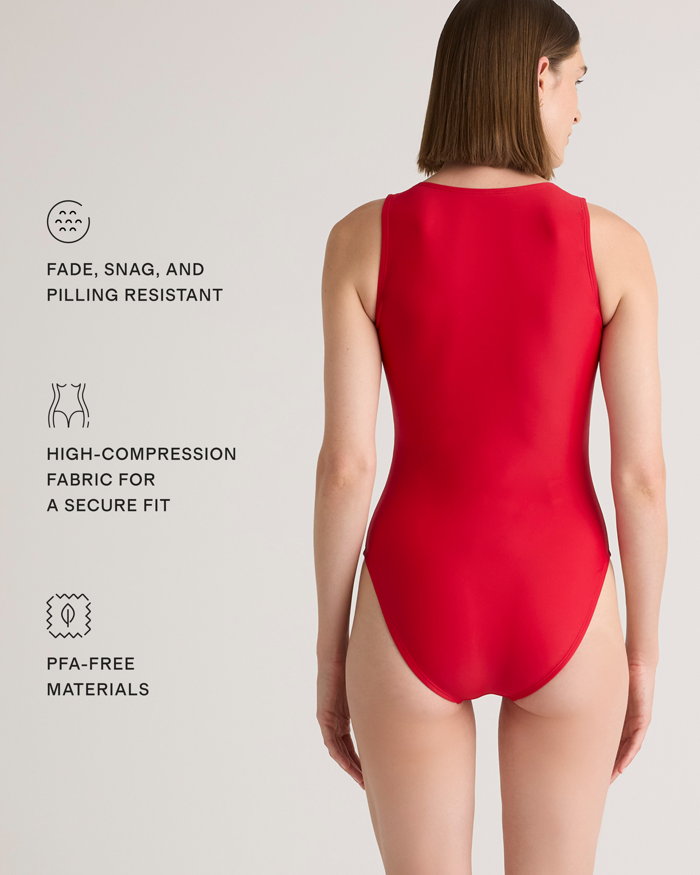 Italian Zip-Front One-Piece Swimsuit — Image 18