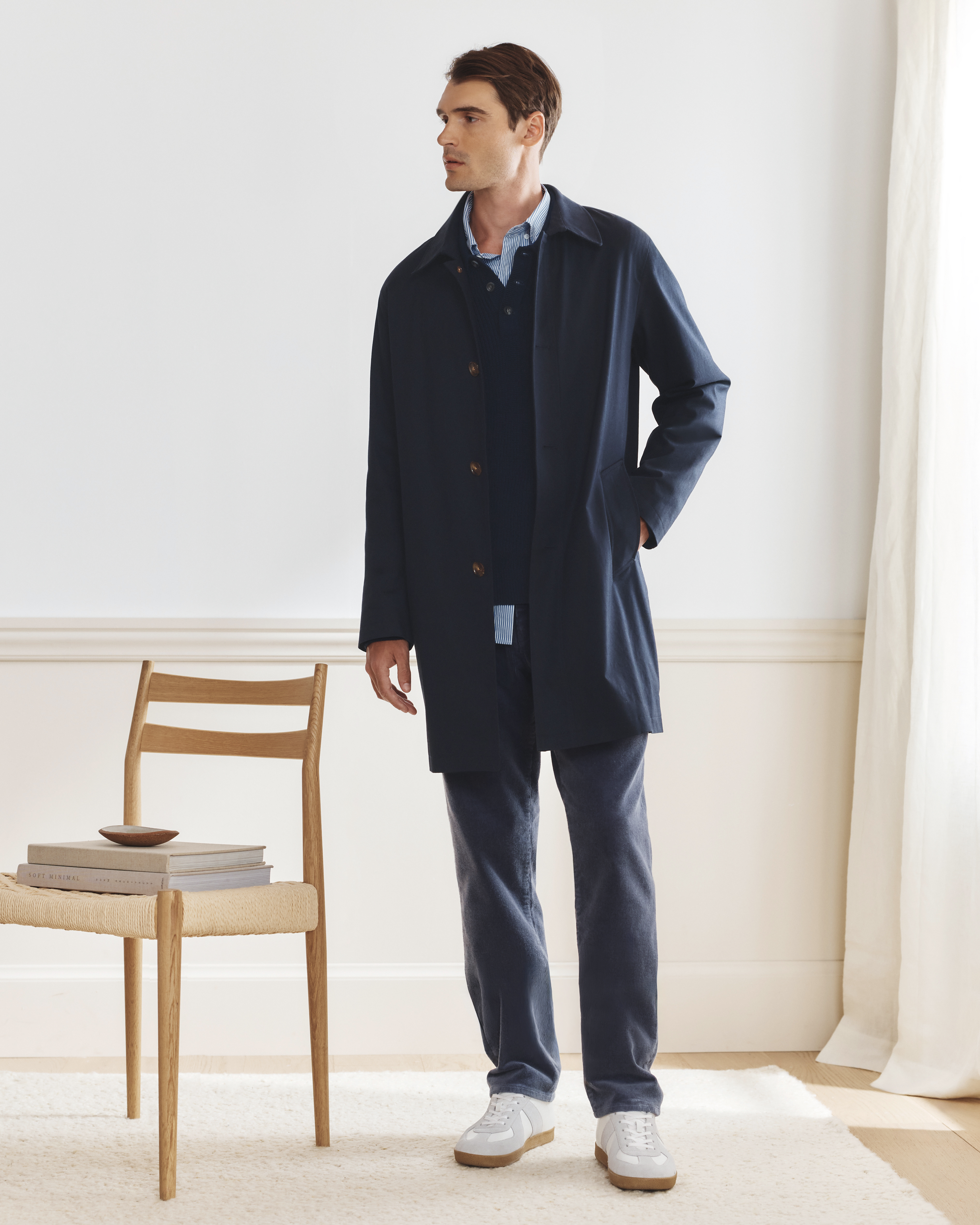 Comfort Stretch Trench Coat — Image 3